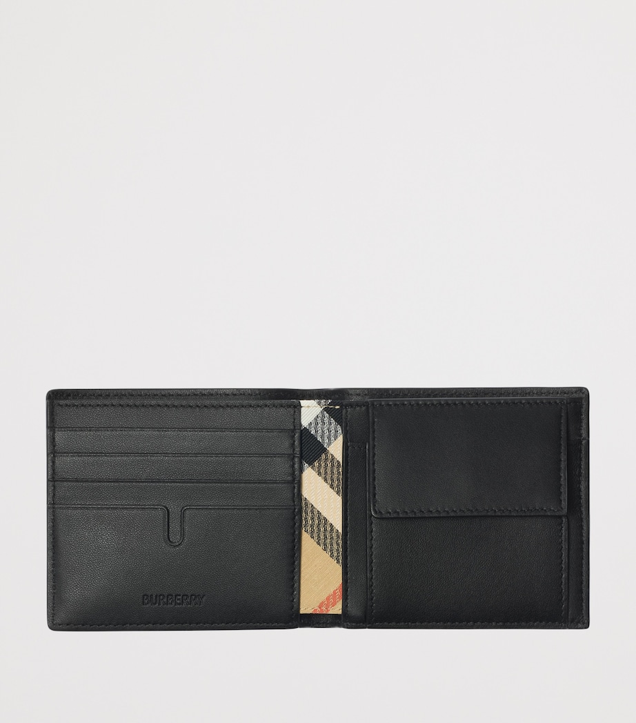 Burberry Leather Cotswolds Bifold Wallet Black Image 2