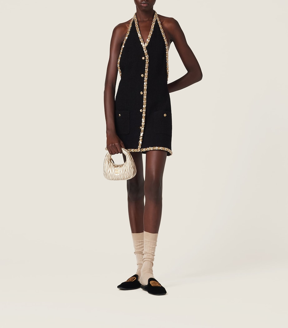 Mini Matelassé Leather Wander Top-Handle Bag F0846 Image 2