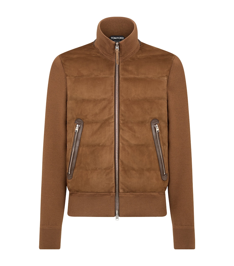 Merino Wool-Suede Cardigan JB700 Image 1