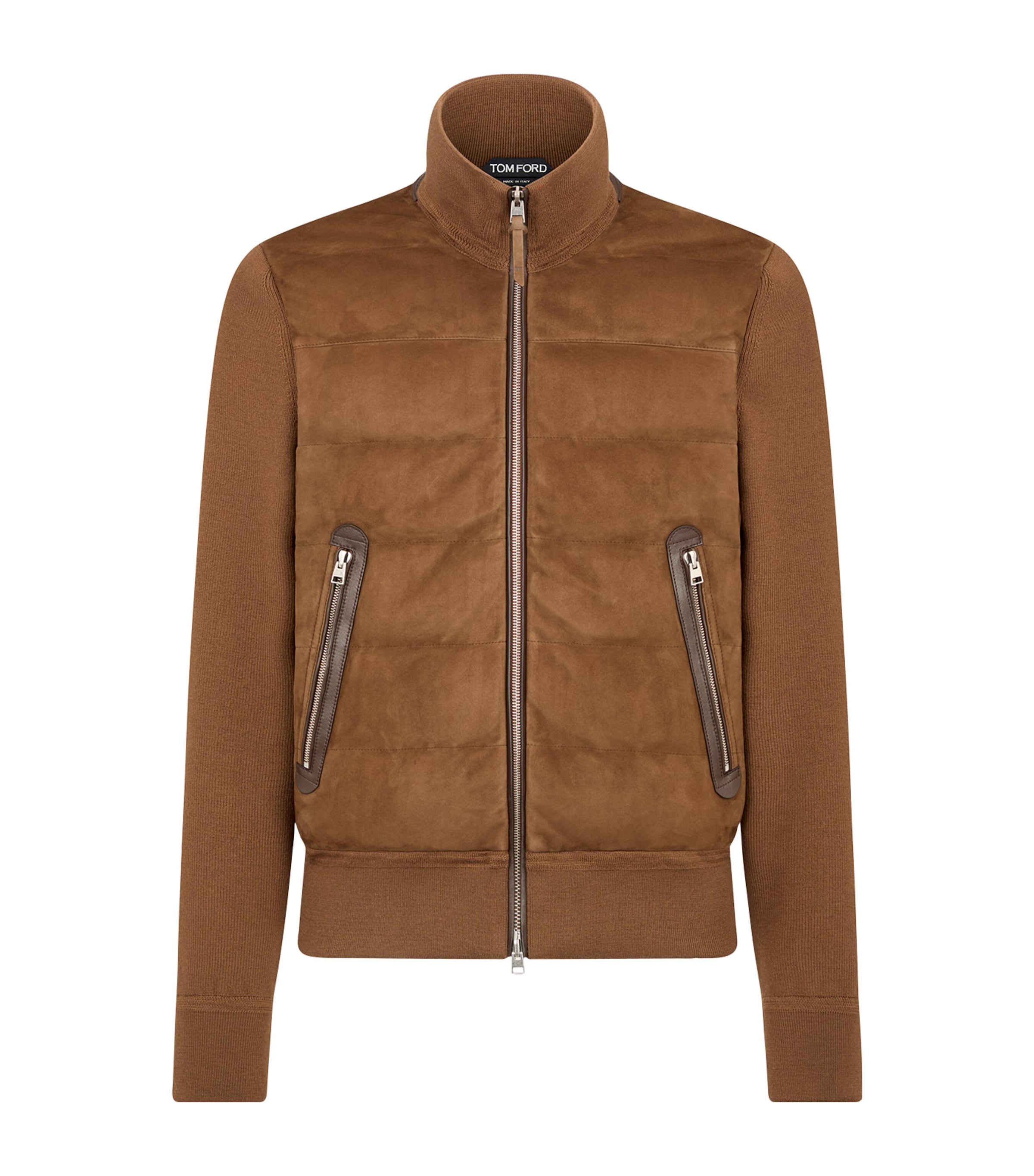 TOM FORD Merino Wool-Suede Cardigan | Men Clothing | Knitwear | Cardigans | Designers | Tom Ford
