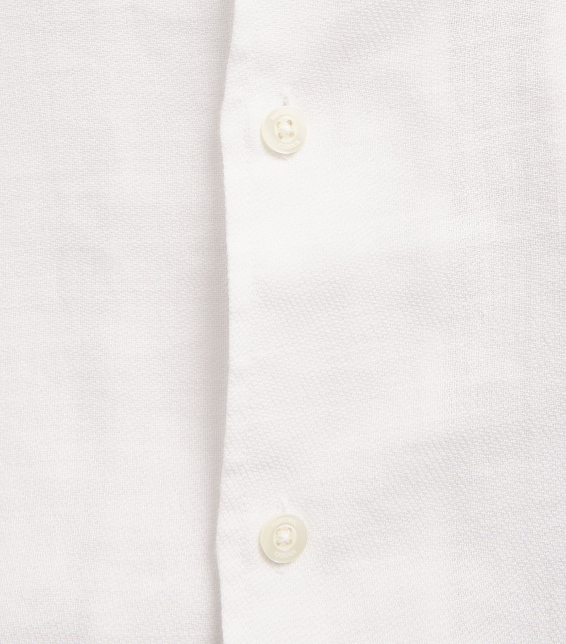Frescobol Carioca Mens Cotton-Linen Safra Shirt White Image 6