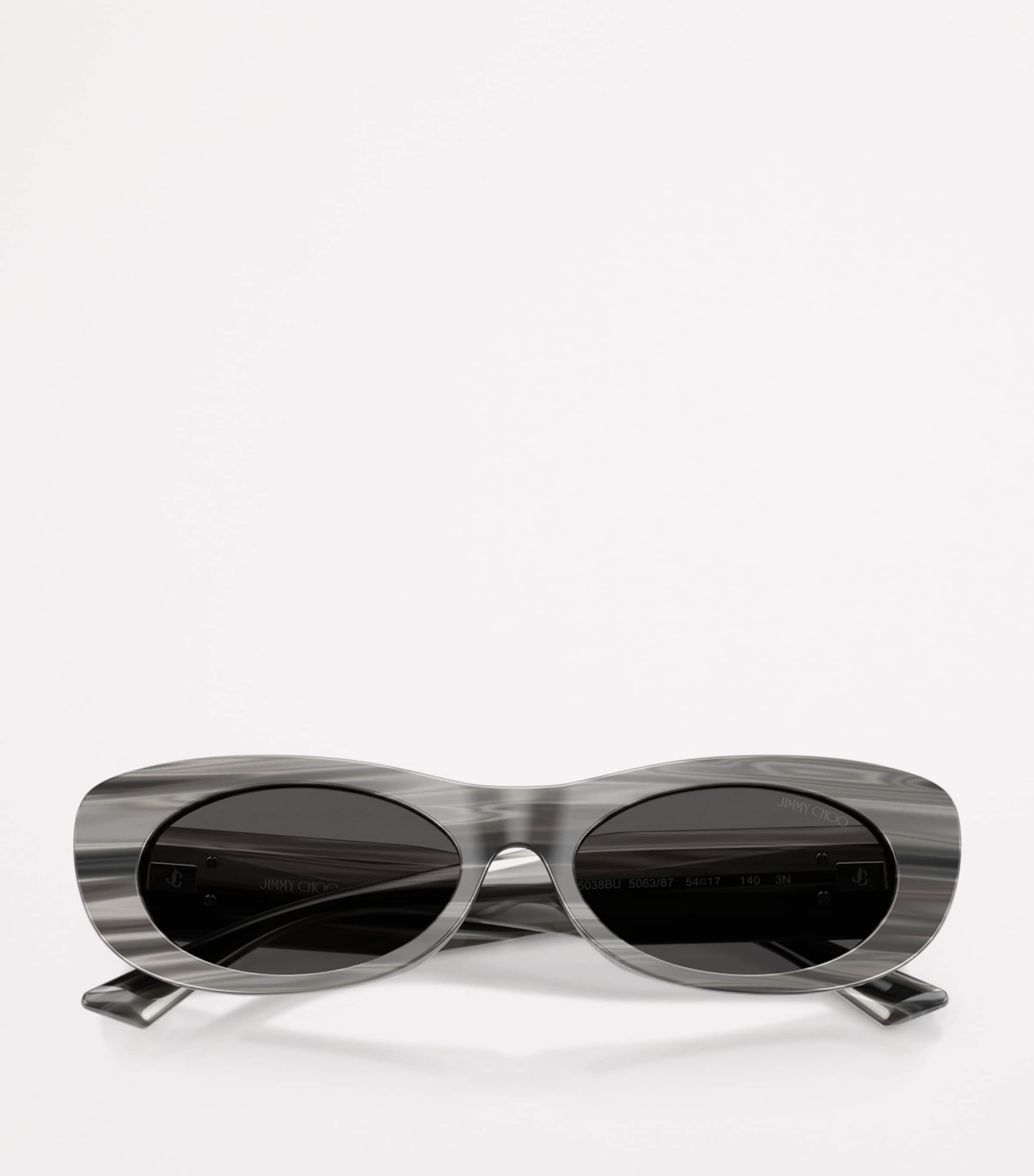 Oval Logo Sunglasses 506387 Image 5