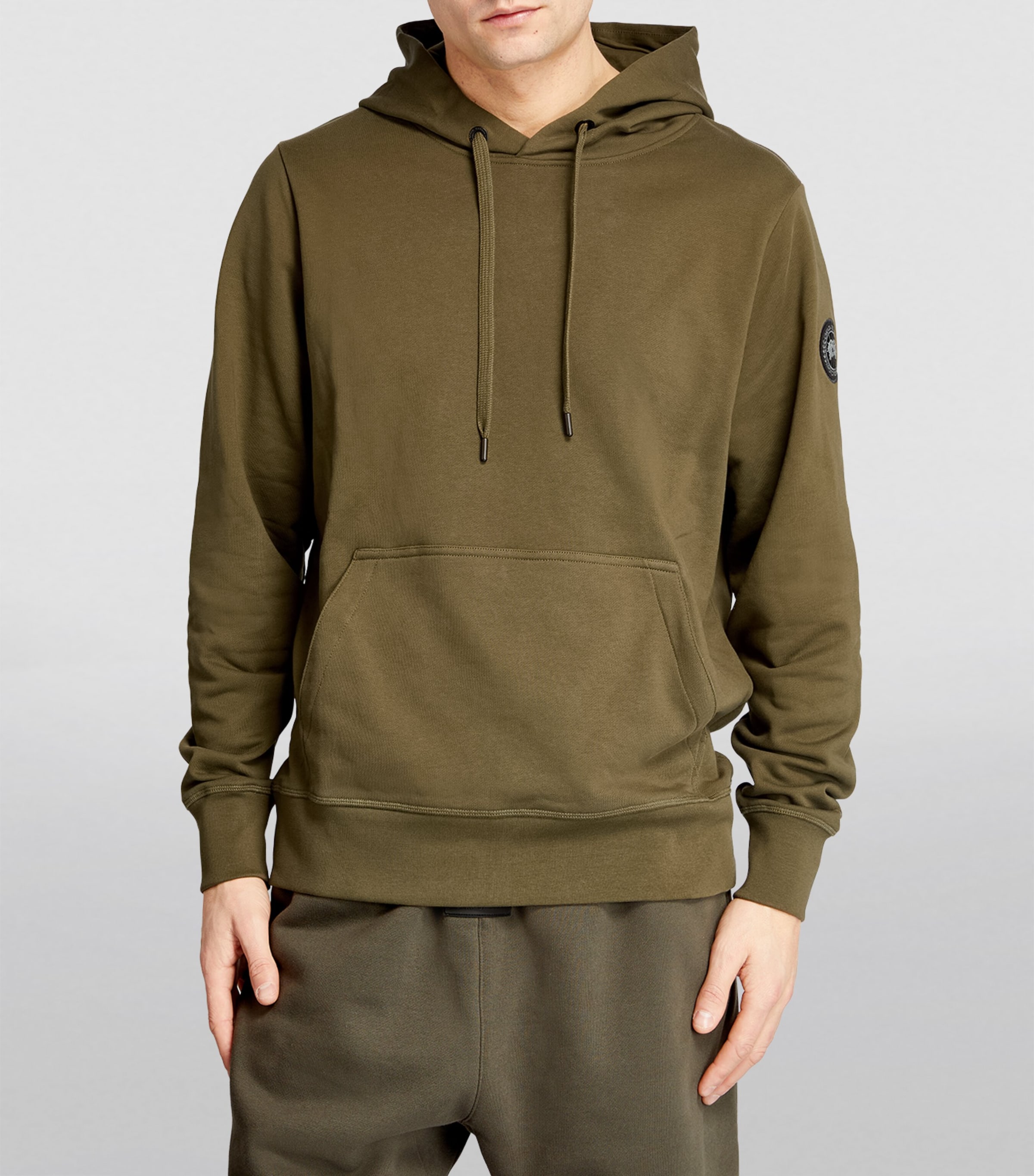 Canada Goose Green Huron Hoodie | Harrods UK