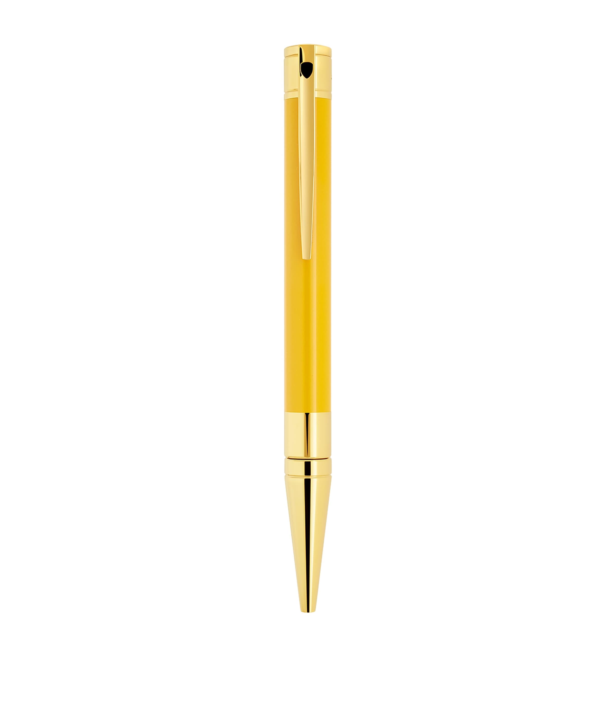 Shop St Dupont S. T. Dupont D-initial Dragon Ballpoint Pen In Yellow