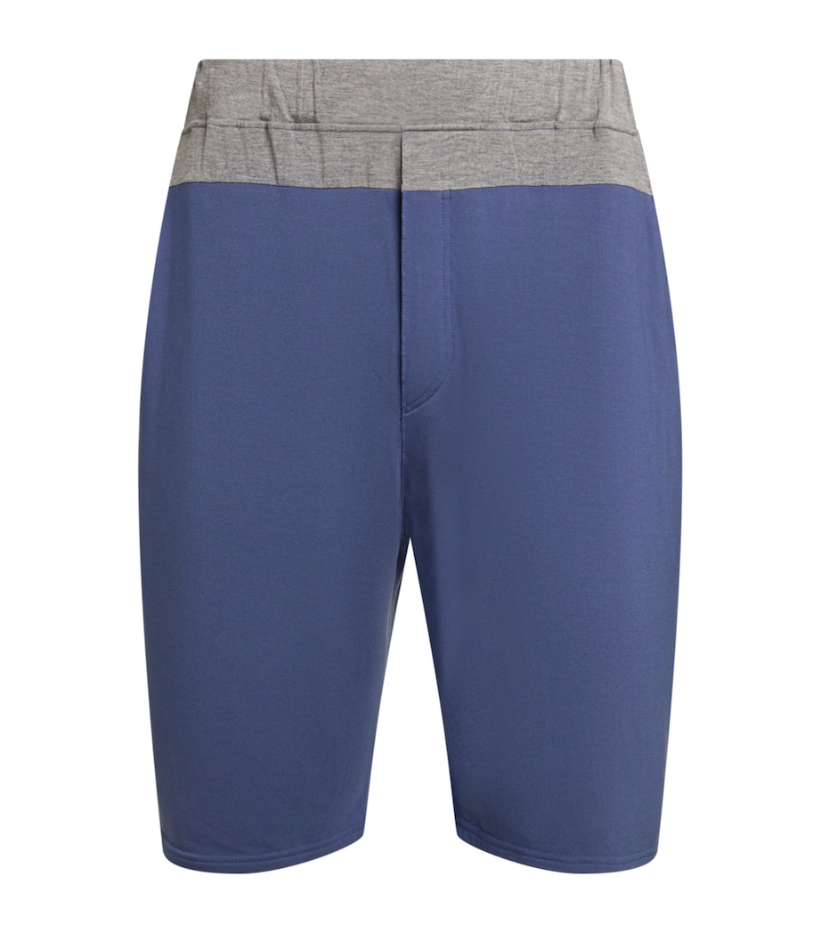 Contrast Lounge Shorts CORG-CORNBLU/MID GRY Image 1