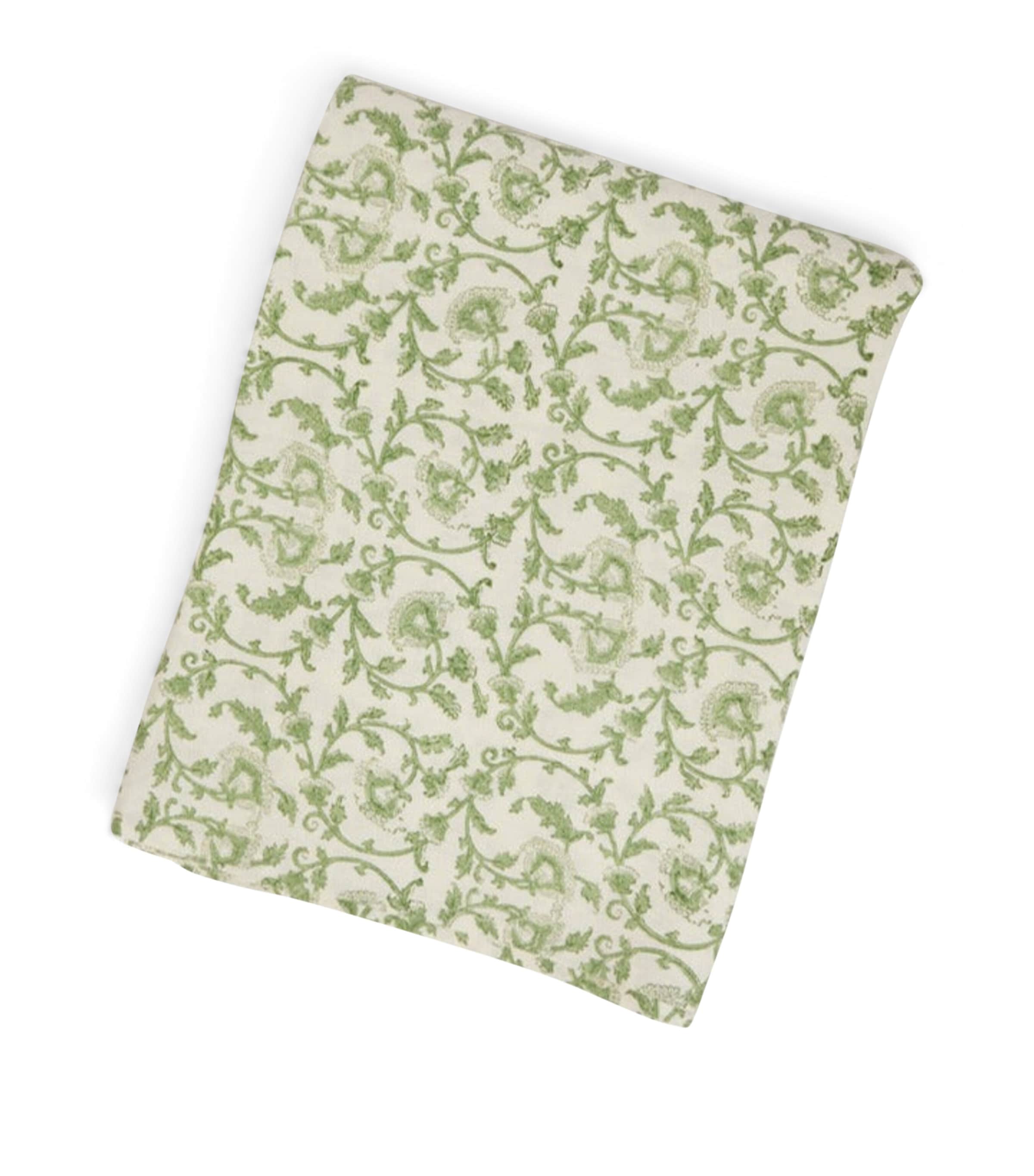 Maison Margaux Green Vine Tablecloth