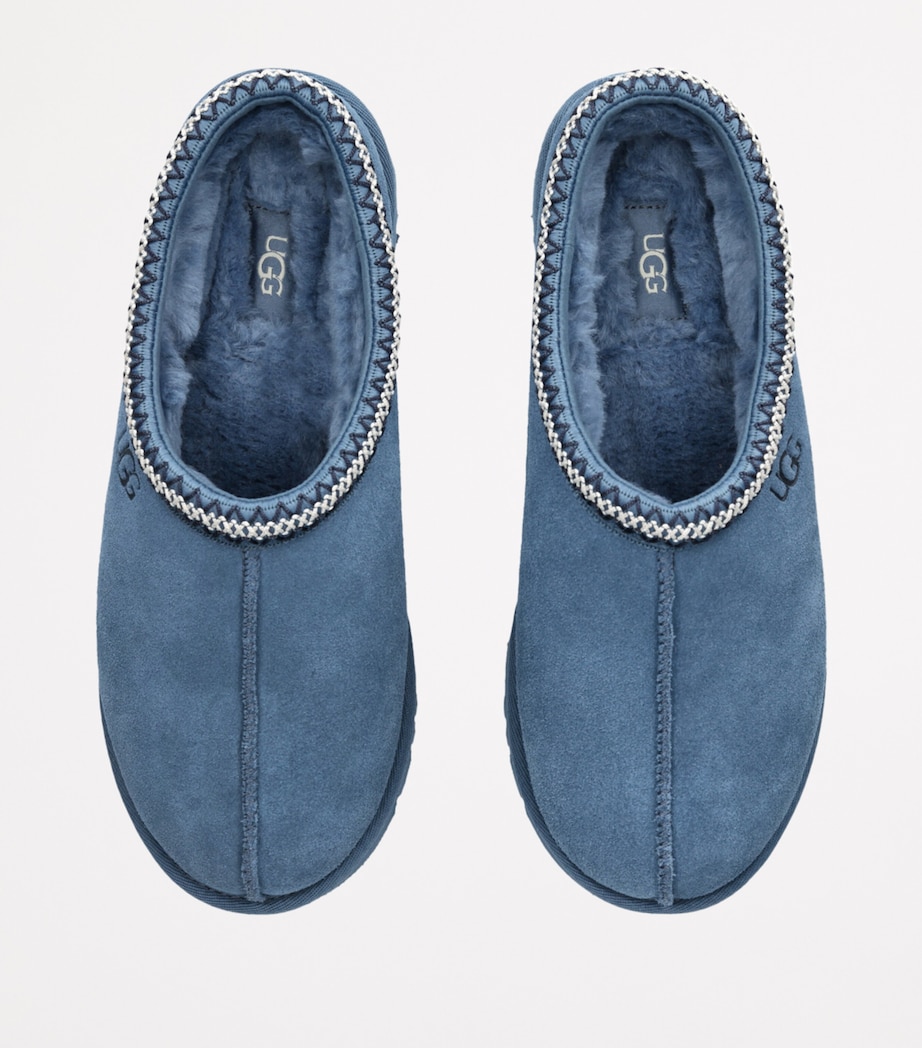 Suede Tasman Slippers BLUE Image 4