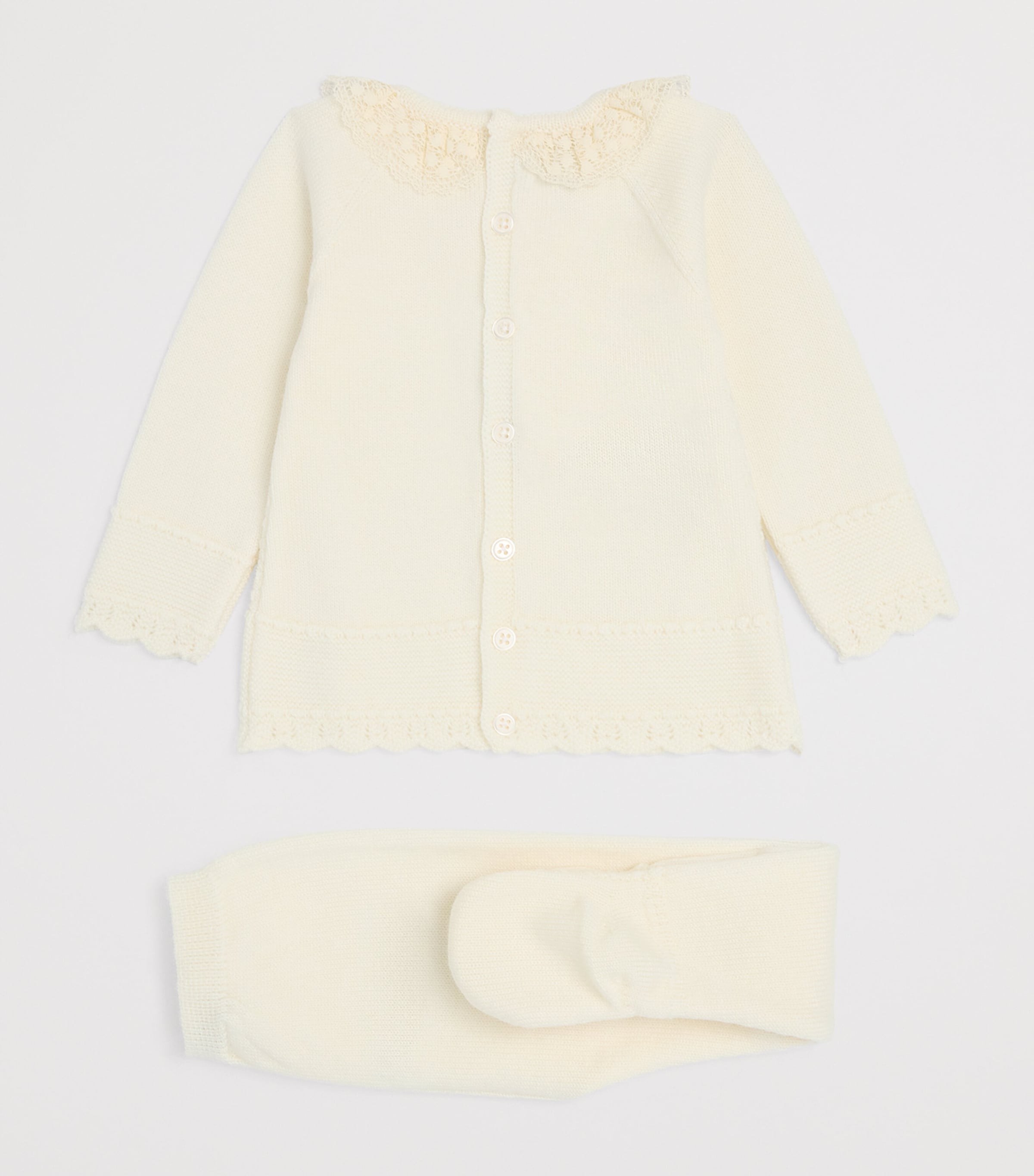 Merino Wool Sweater and Leggings Set (9 Months) 60 H56 Image 2