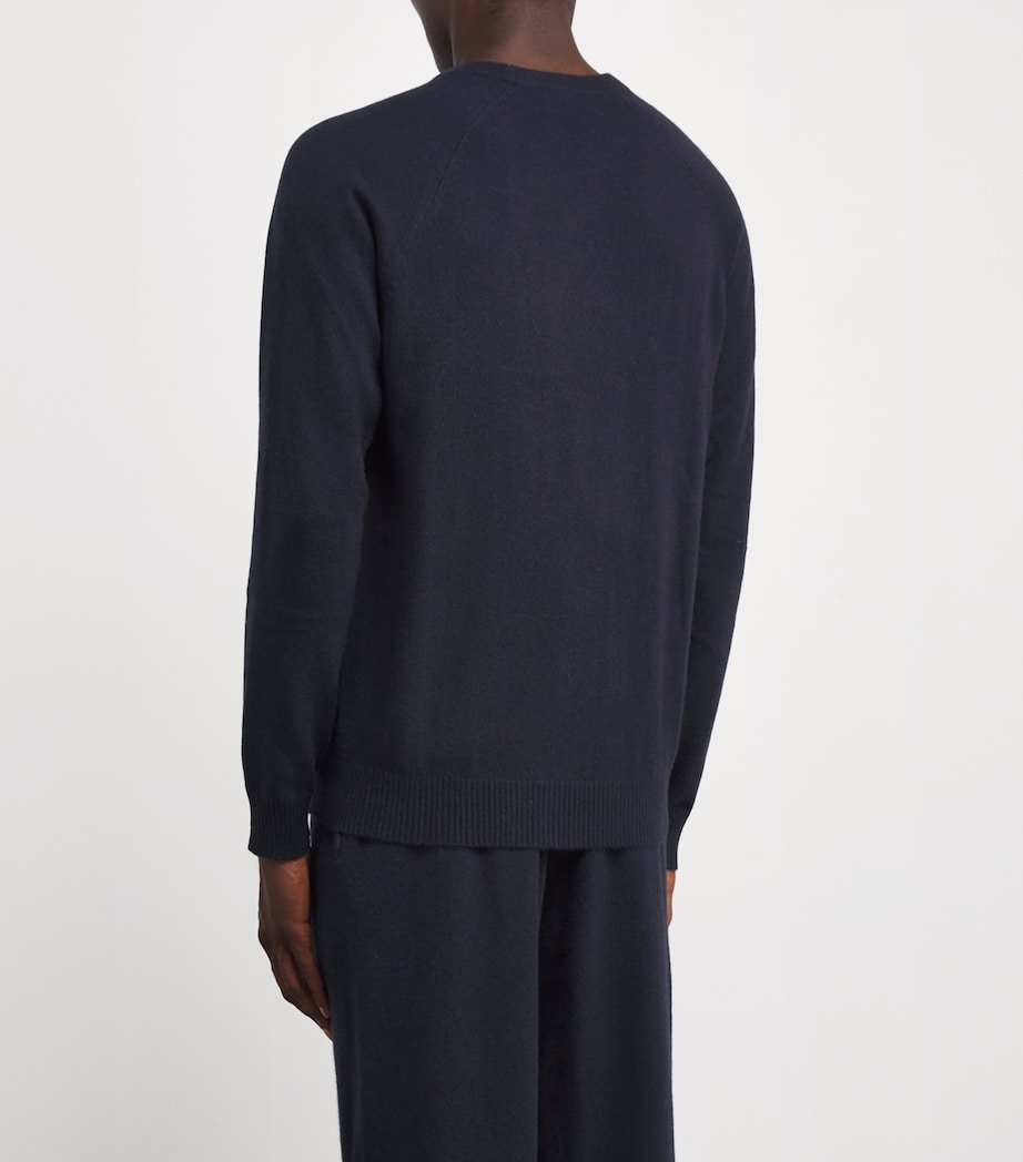 Cashmere Finley Sweater NAVY Image 4