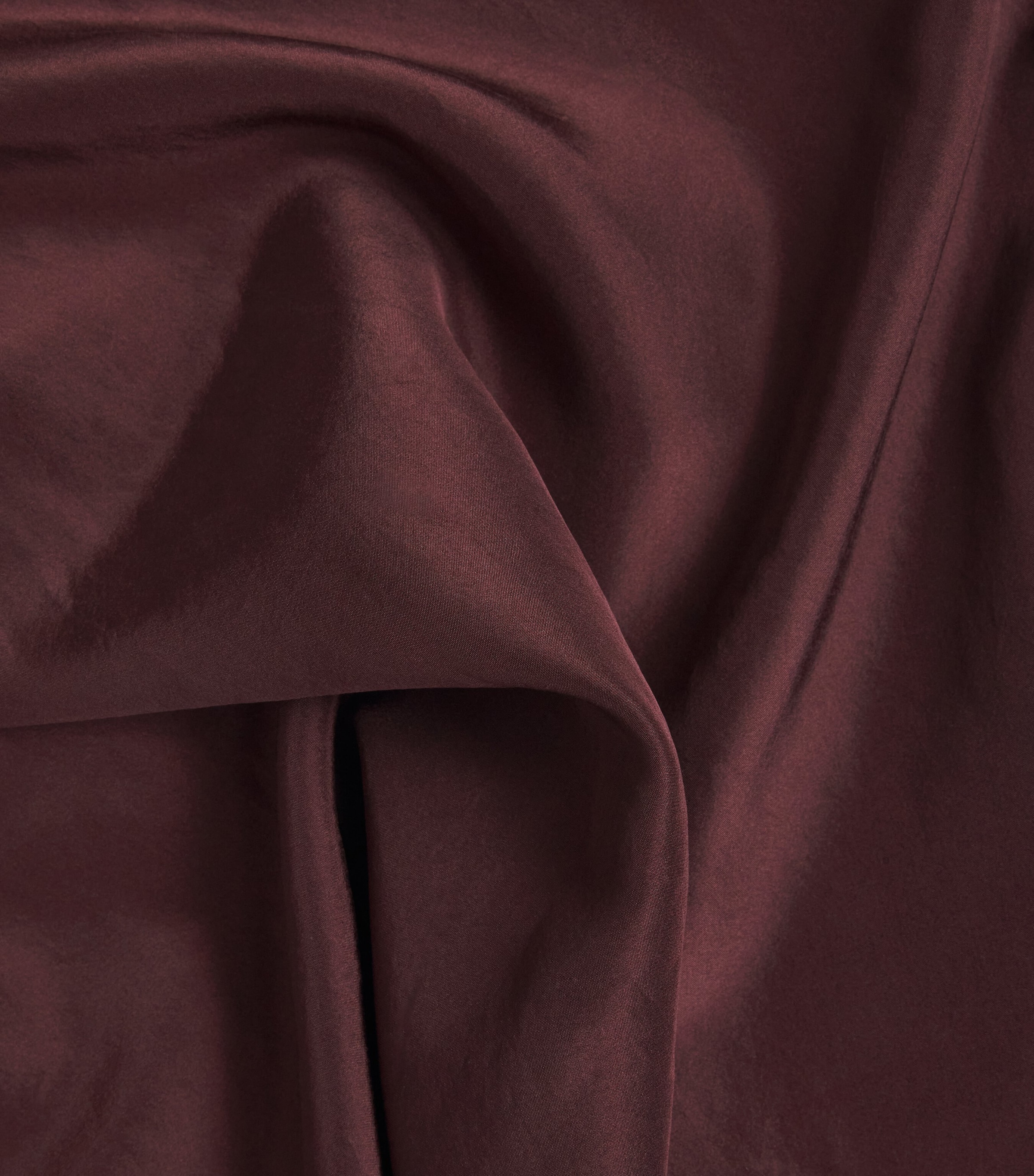 Barena Mens Silk Genga Shirt Wine Image 6