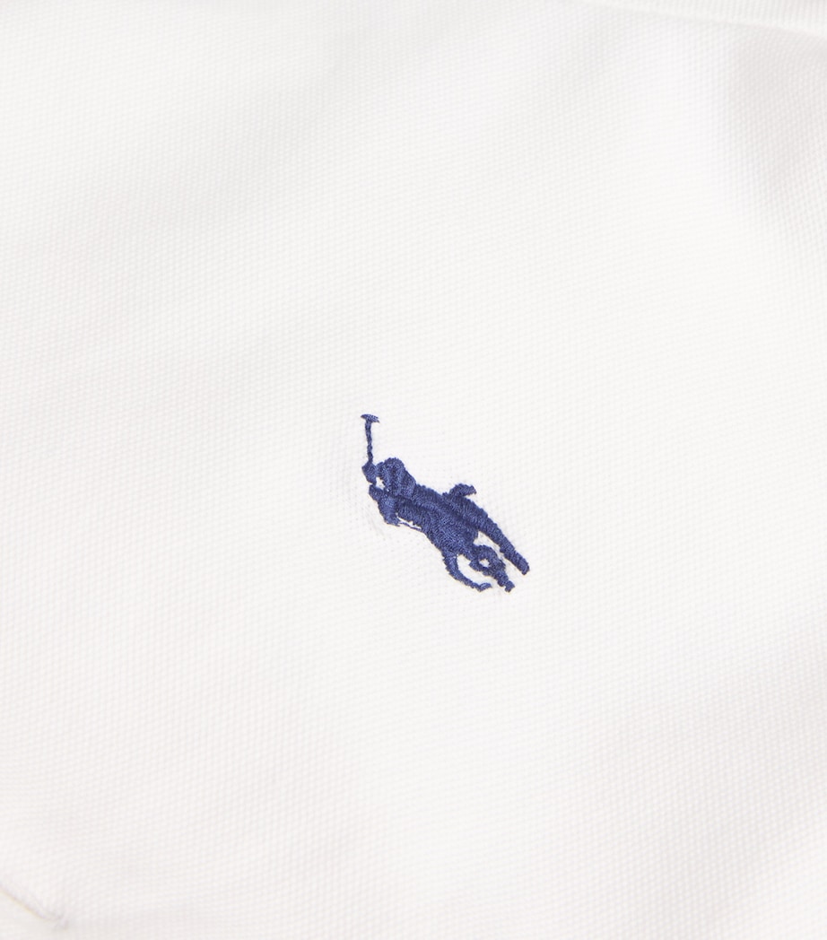 Stretch-Cotton Julie Polo Shirt WHITE Image 5