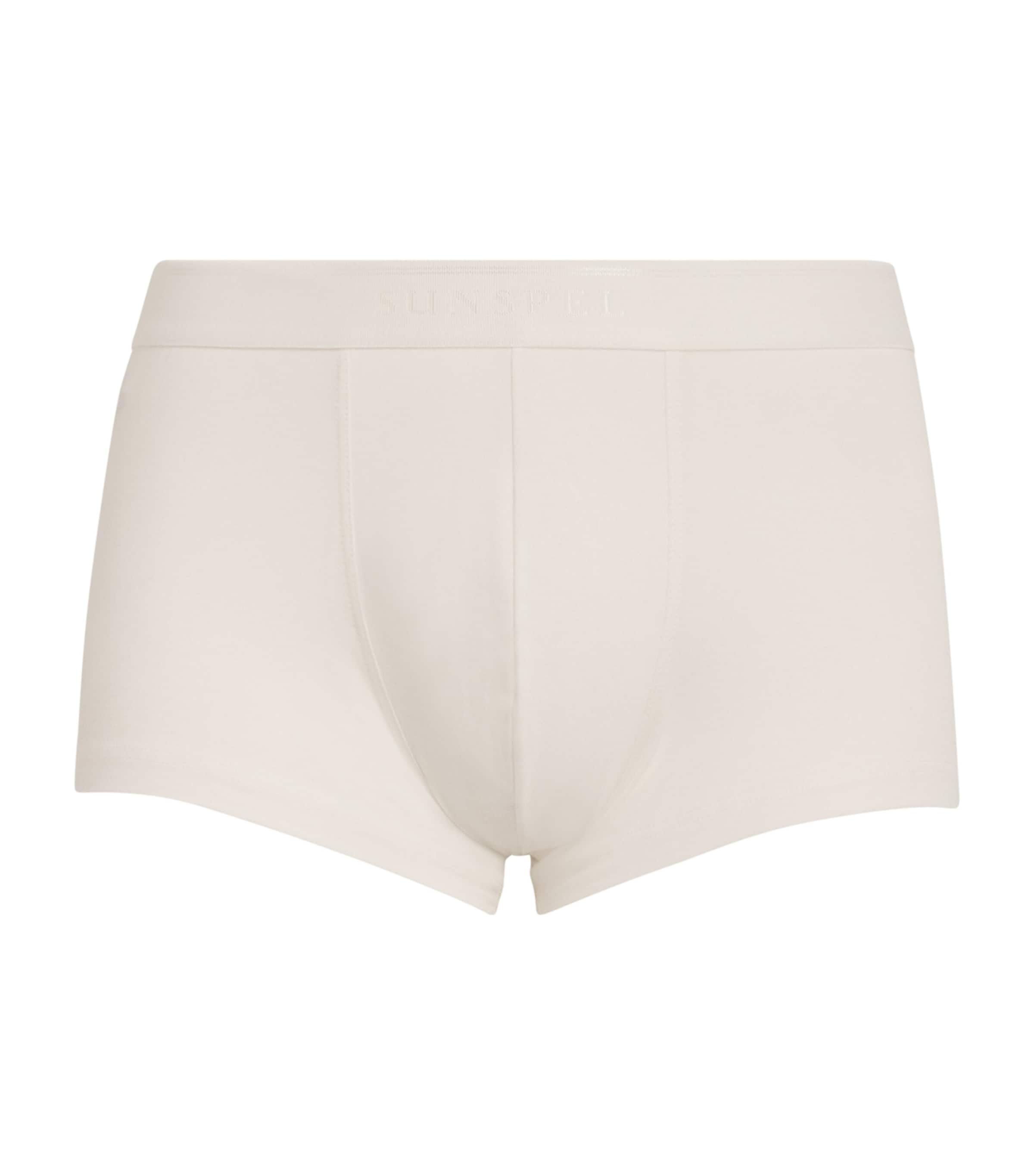 Sunspel Stretch-cotton Trunks In White