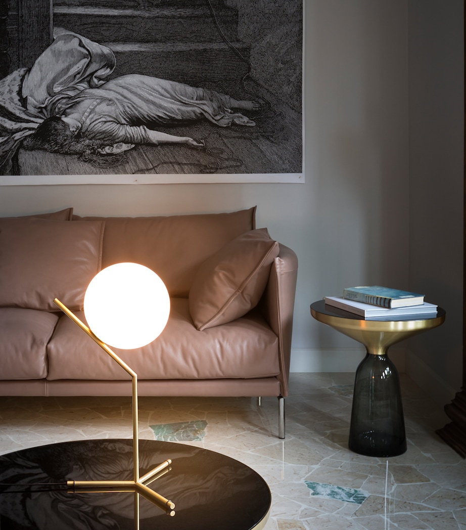 IC T1 High LED Table Lamp BRASS Image 5