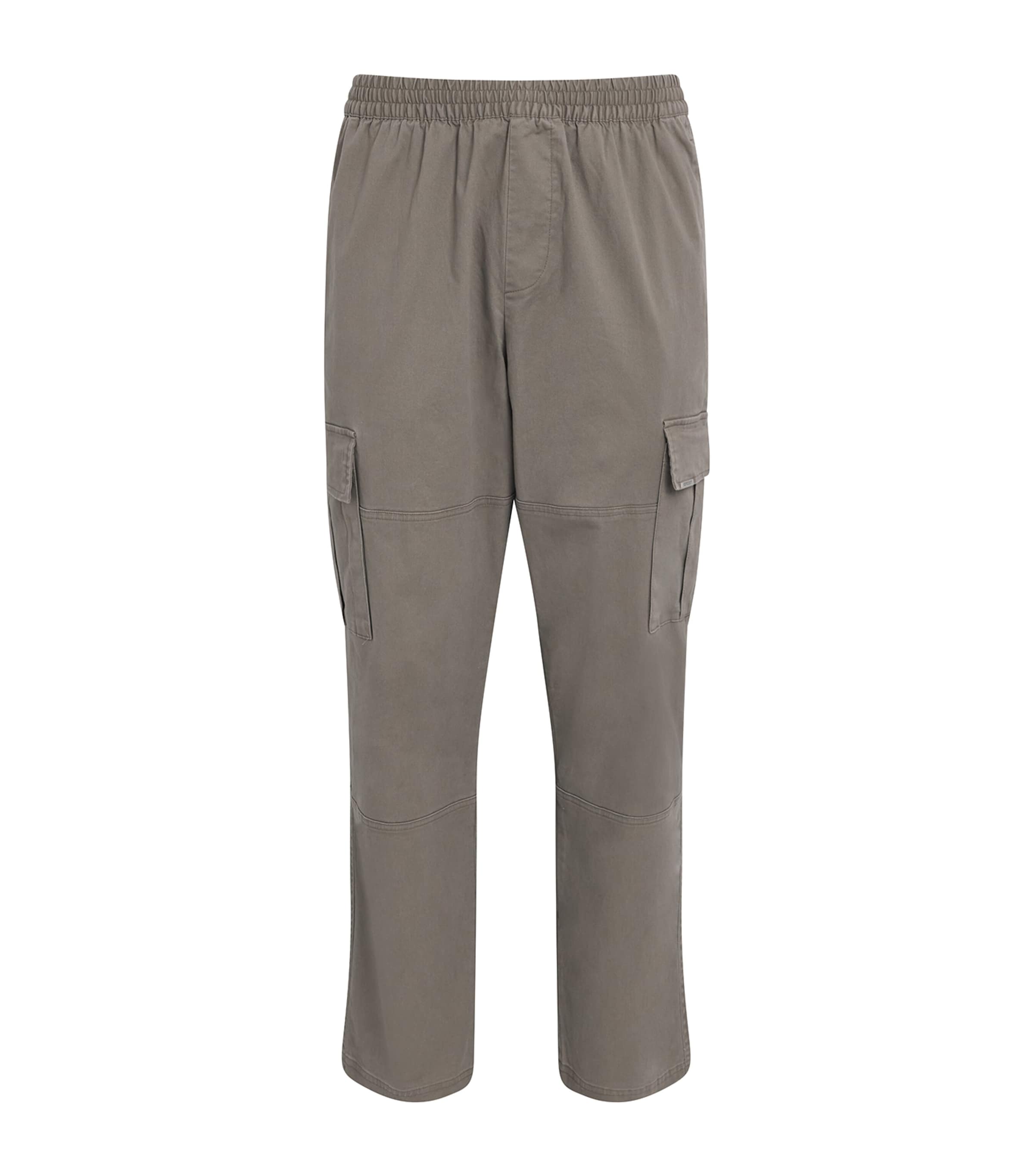 Represent Stretch-cotton Cargo Trousers In Gray