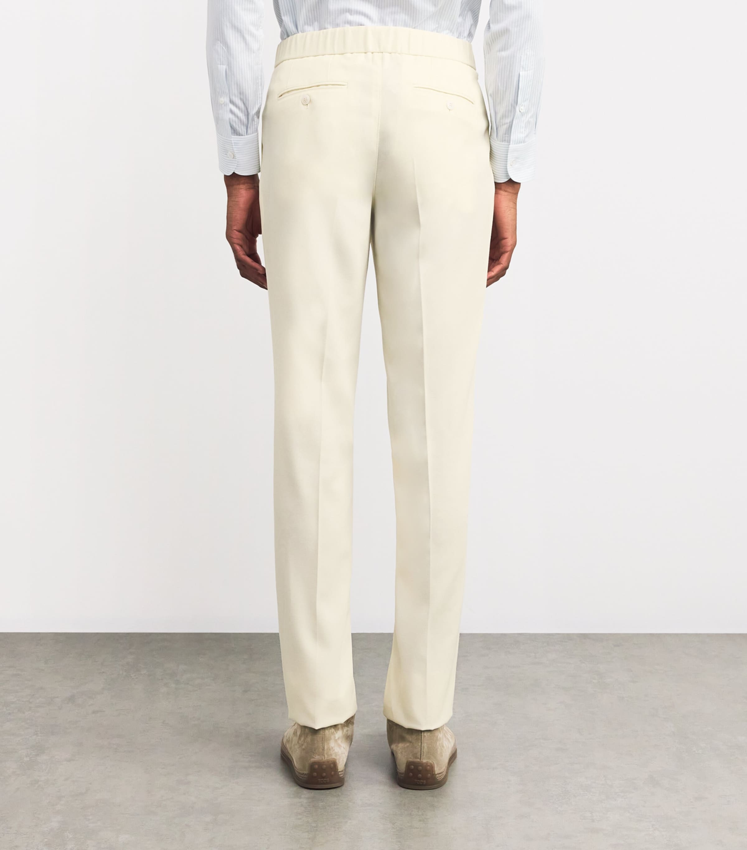 Virgin Wool Twill Melbourne Trousers 9200 Image 3