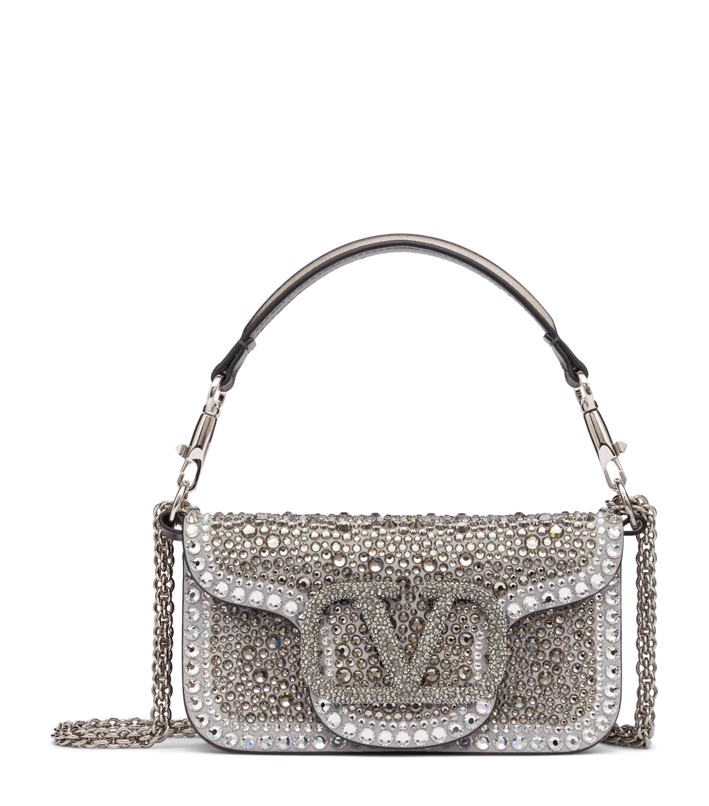 Shop Valentino Lambskin Locò Cross-body Bag