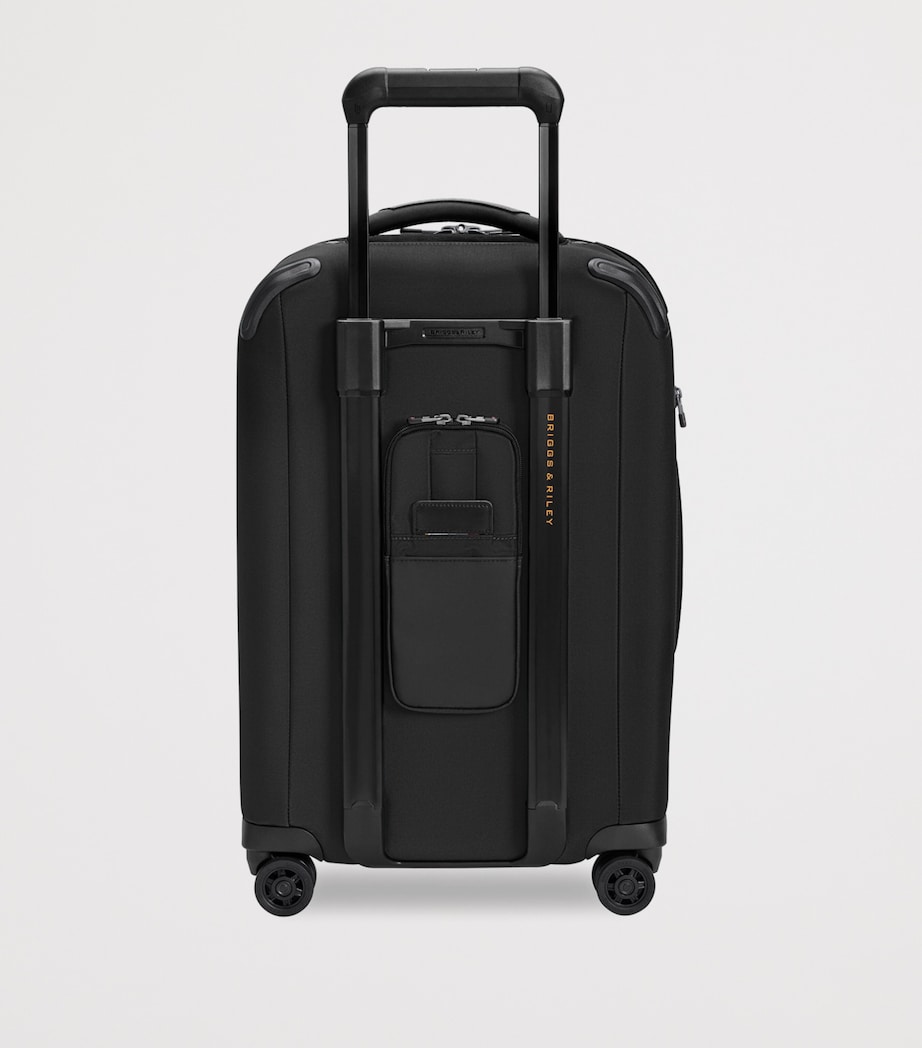 ZDX Essential Carry-On Spinner Suitcase (56cm) BLACK Image 4