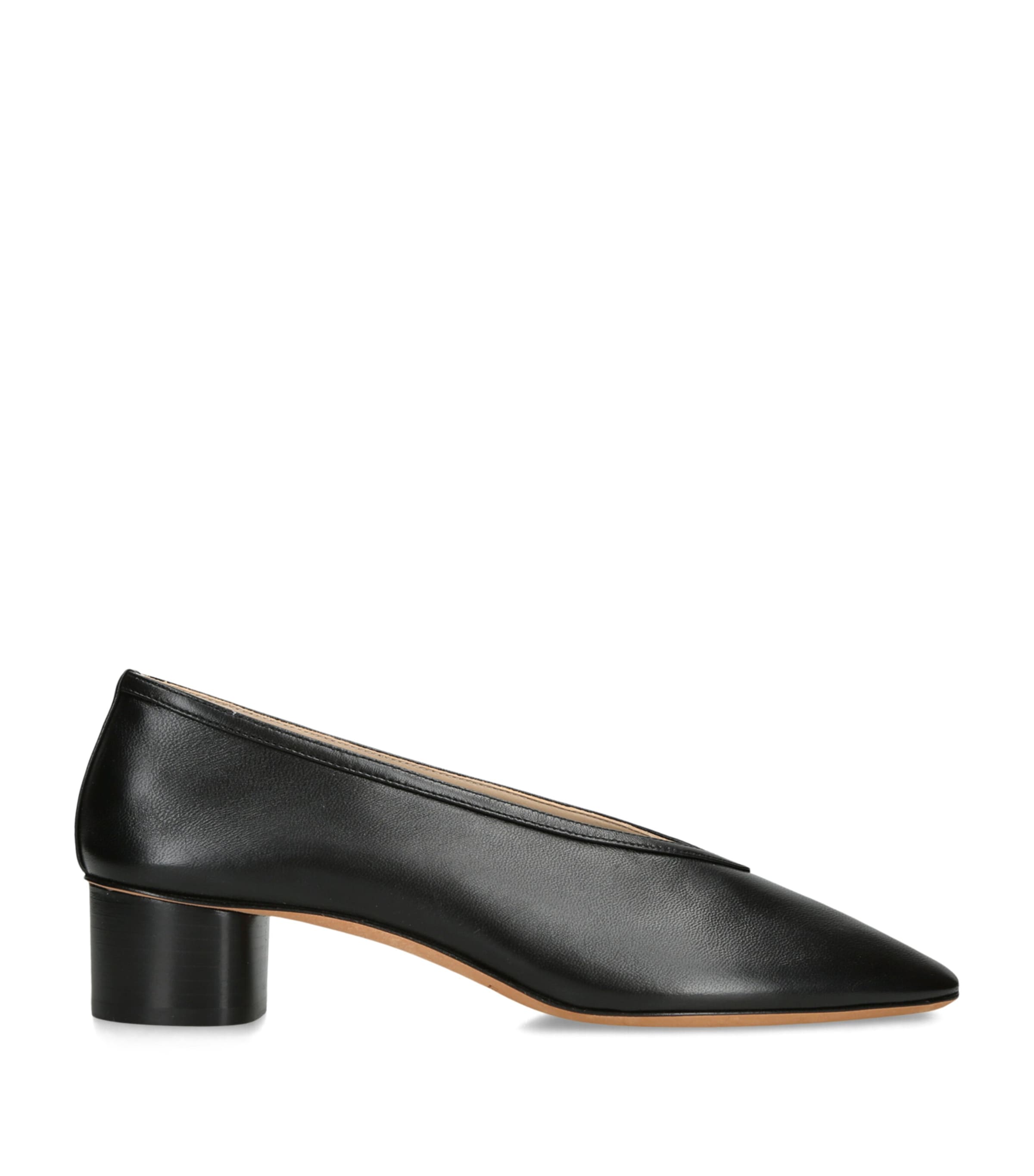 Le Monde Beryl Womens Leather Luna Pumps 30 Black Image 1