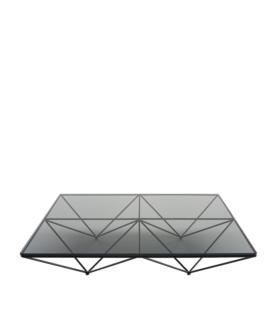 Alanda Low Coffee Table BLACK SMOKED GLASS Image 1