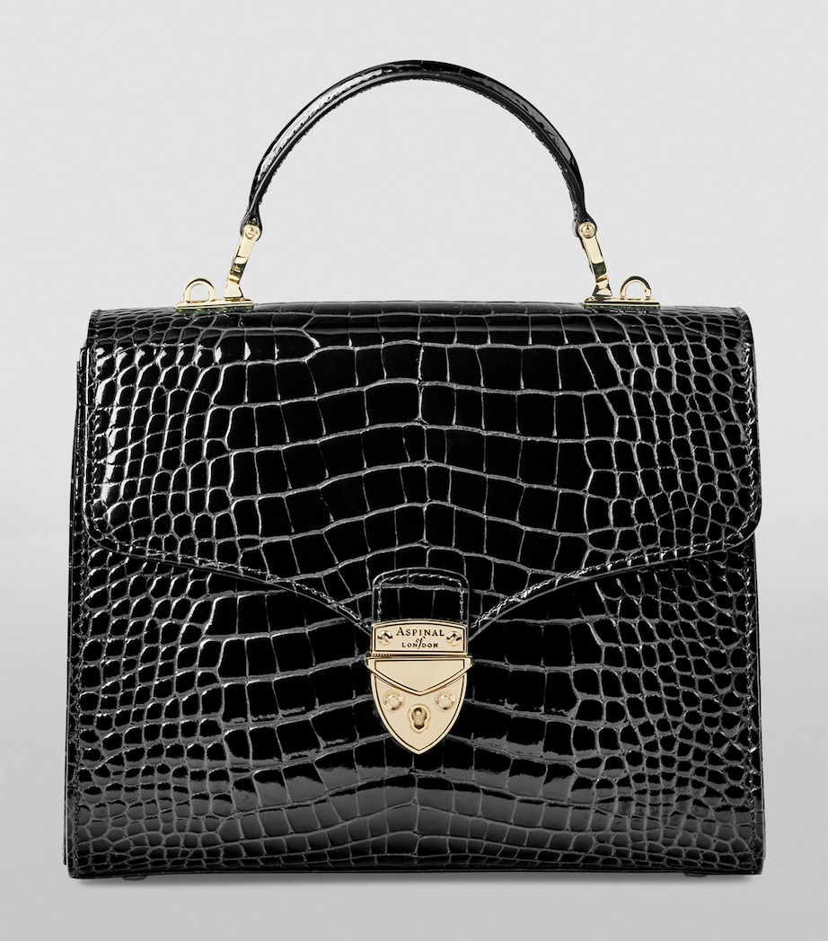Aspinal Of London Mayfair Top-Handle Bag Black Image 8