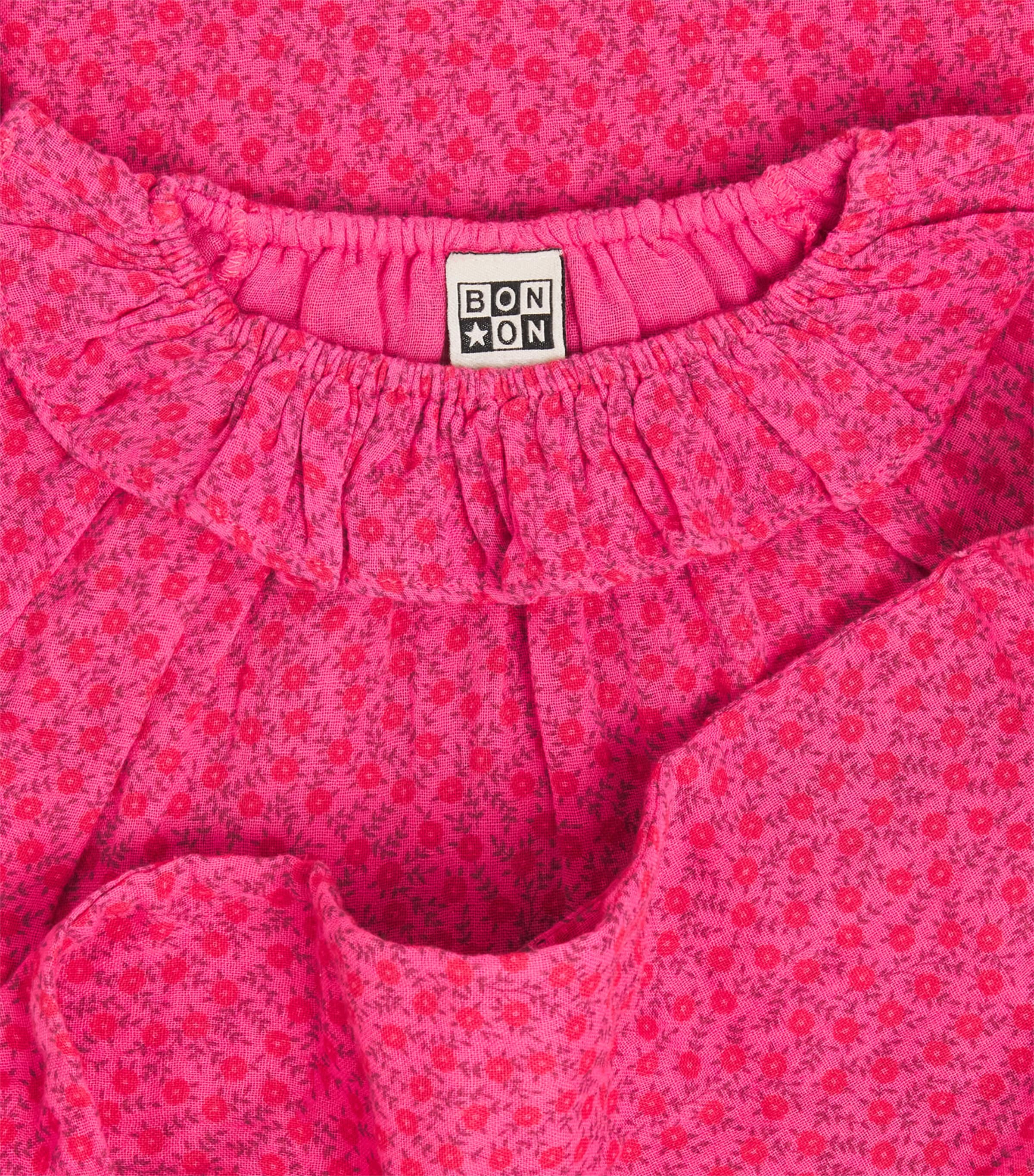 Bonton Papita Pyjama Set (2-14 Years) Foulfleur Rose Image 4