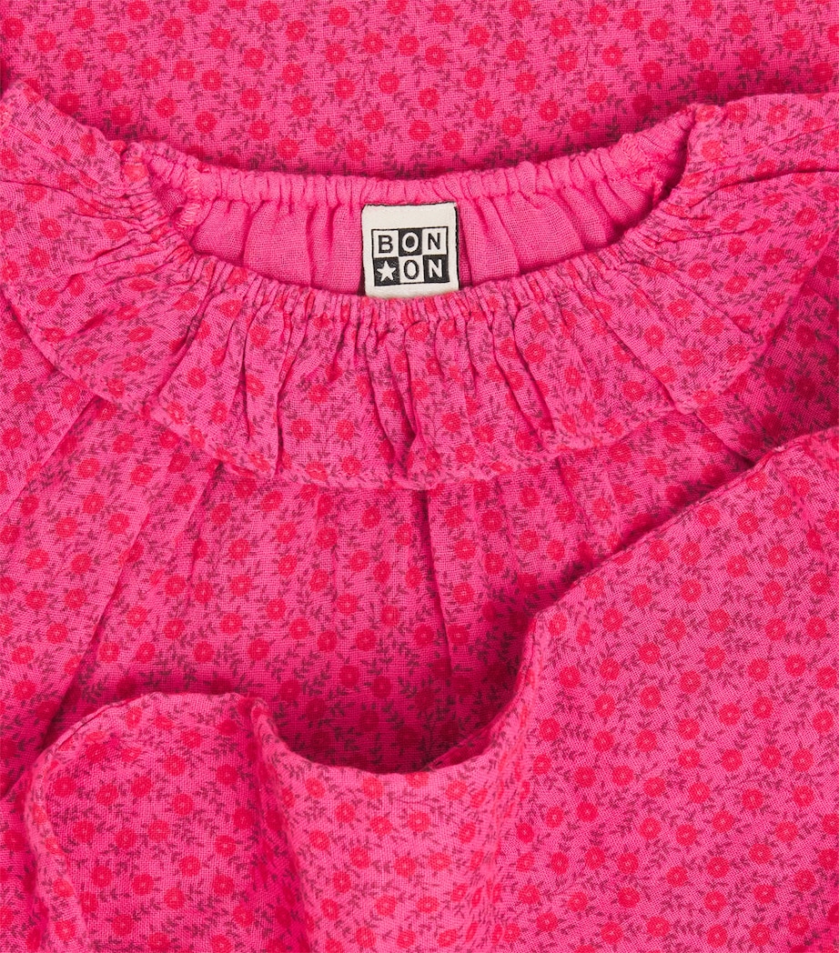 Bonton Papita Pyjama Set (2-14 Years) Foulfleur Rose Image 4
