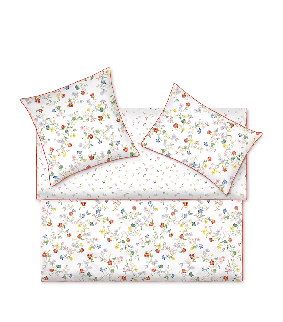 Schlossberg Elle Noblesse Super King Duvet Cover (260cm x 220cm) Blanc Image 1