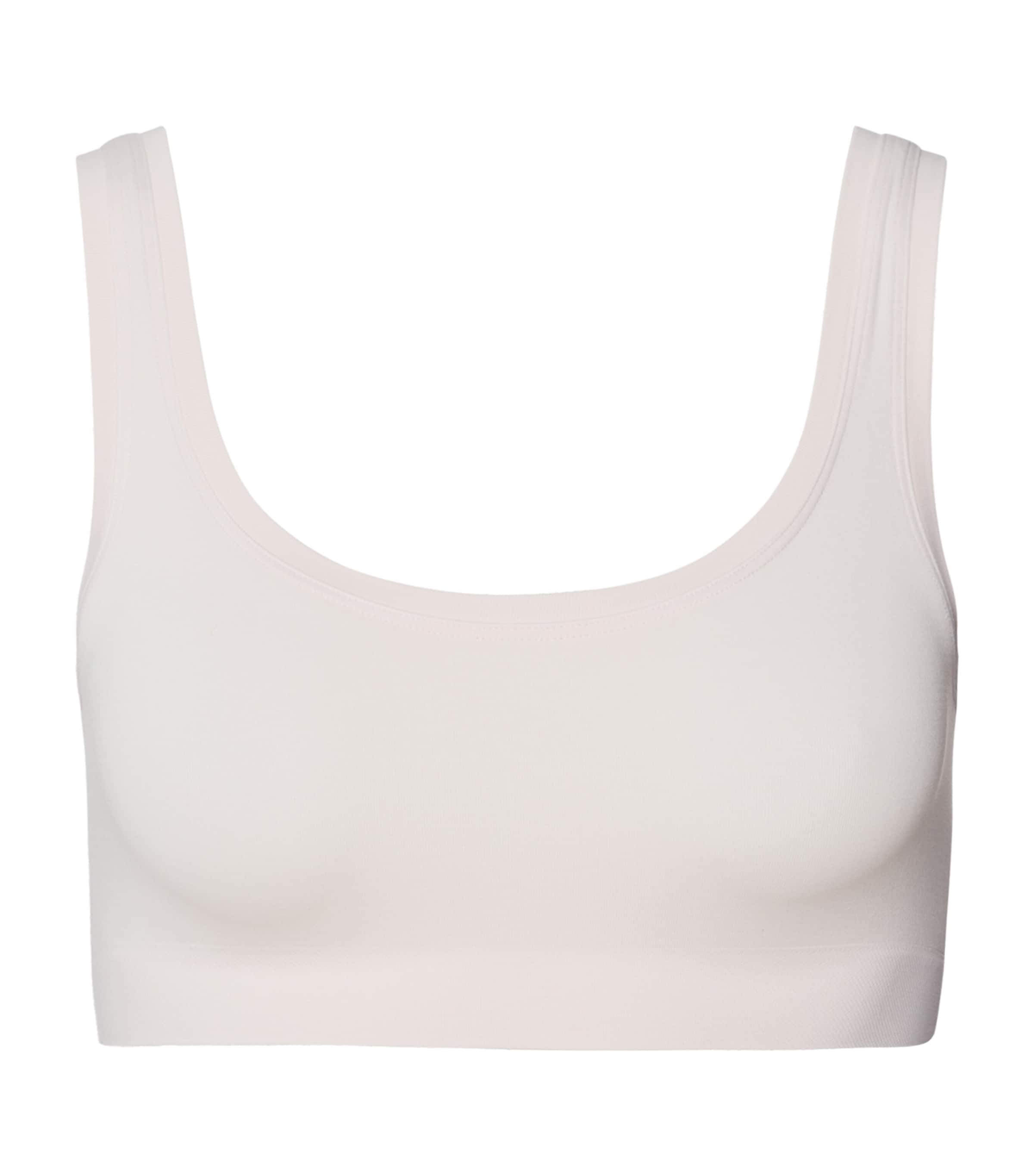 Hanro Touch Feeling Crop Top In Nude
