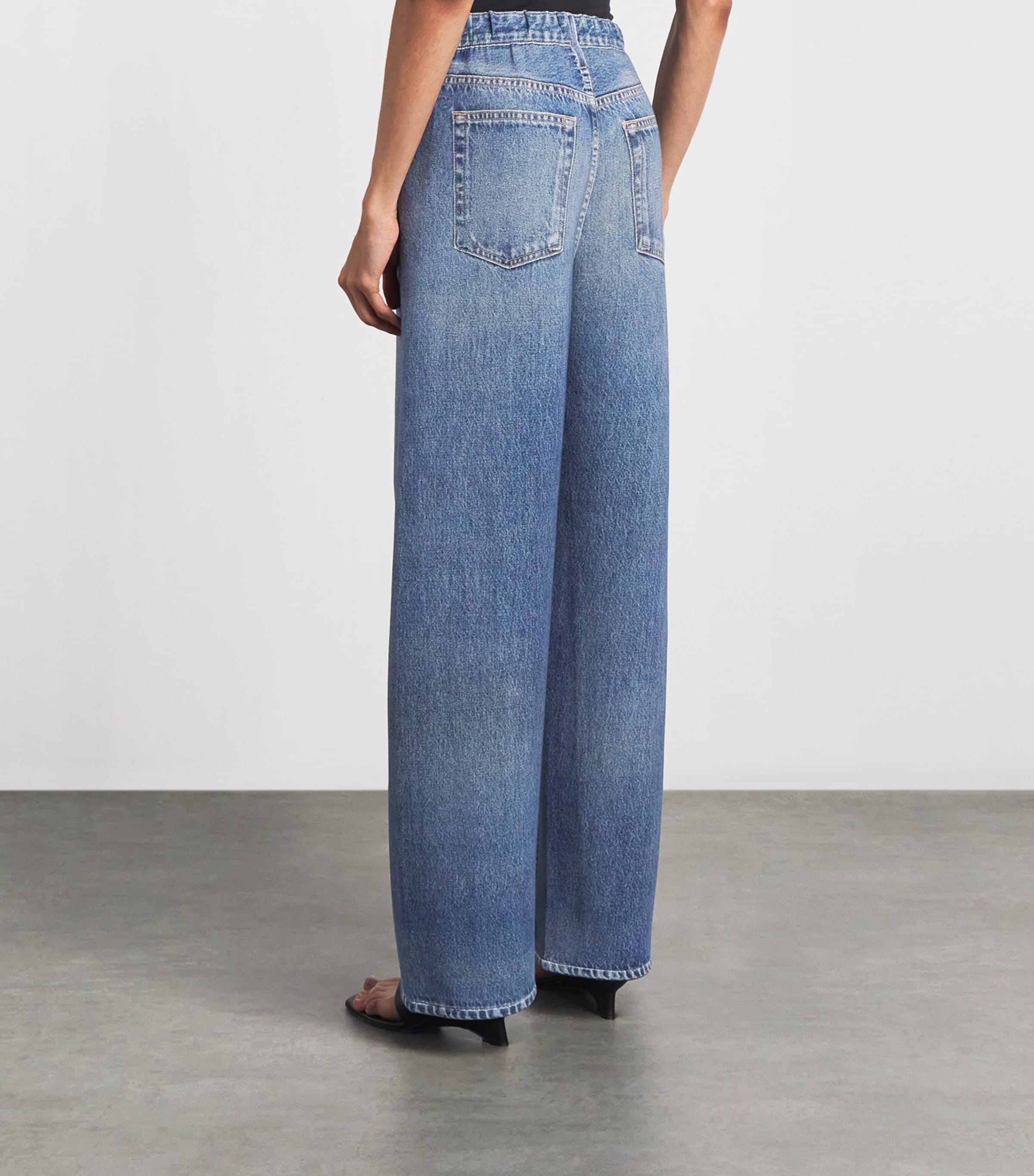 Rag & Bone Womens Miramar Mallow Wide-Leg Sweatpants Sutton Image 5