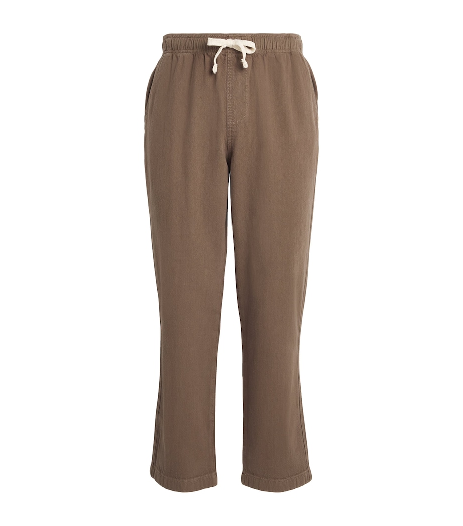 Terry Travel Trousers TAUPE Image 1