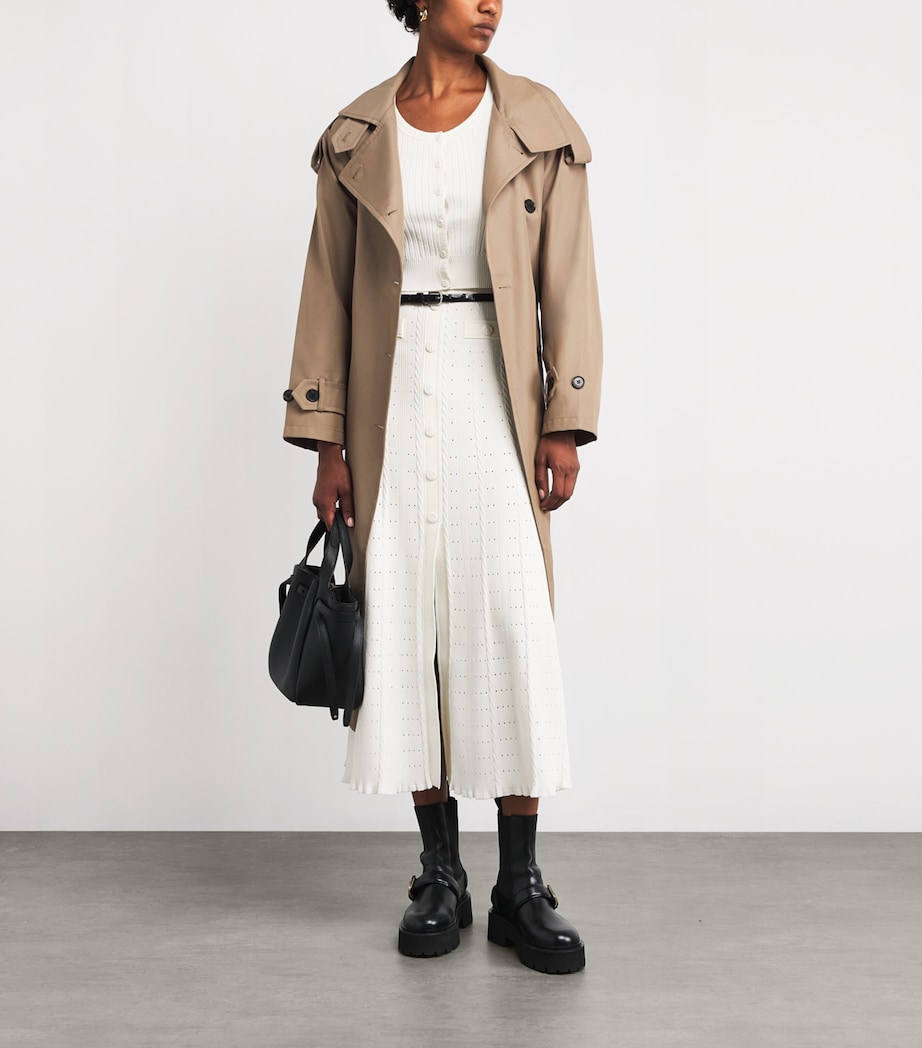 Ribbed Cardigan ECRU Image 2