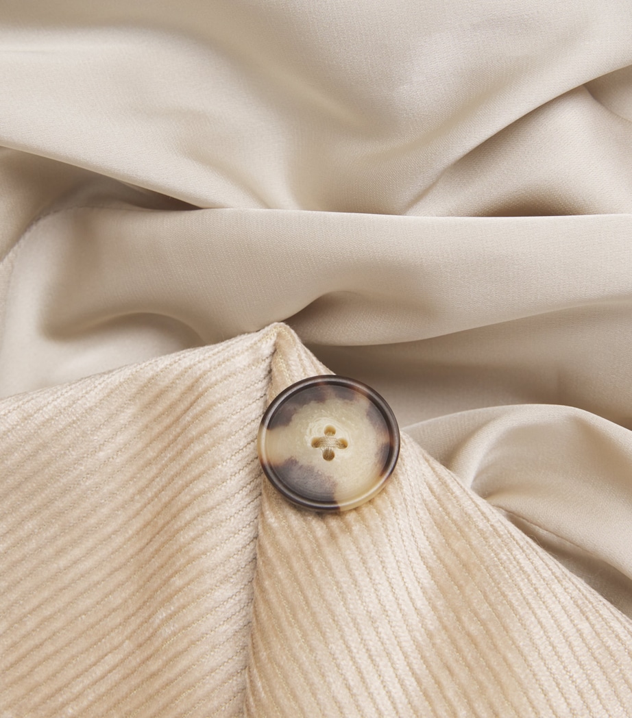 Corduroy Double-Breasted Sevyn Blazer HEATHERED SAND Image 5