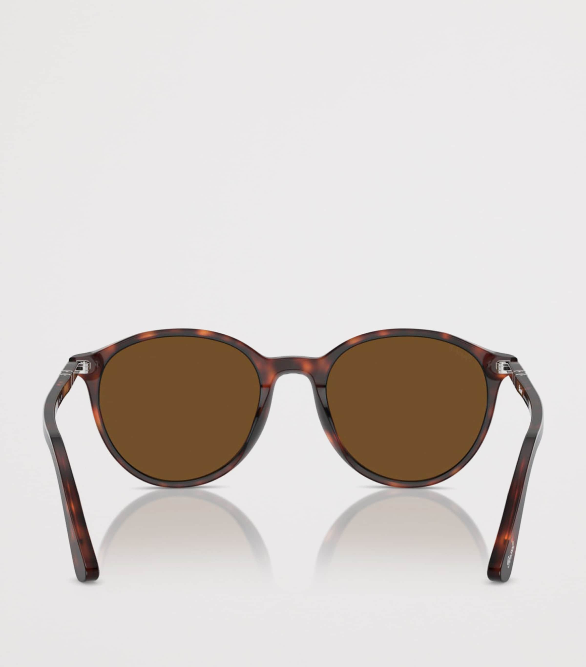 Persol Round Phantos Sunglasses Brown Image 4