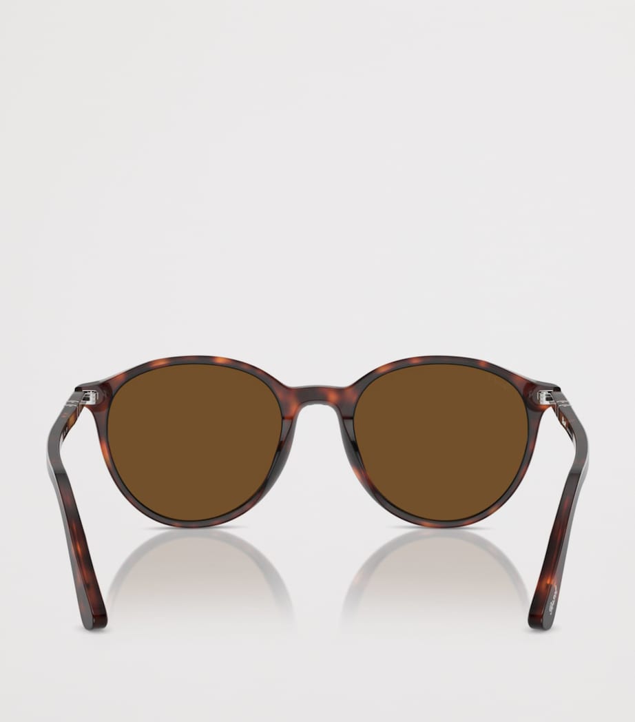 Persol Round Phantos Sunglasses Brown Image 4
