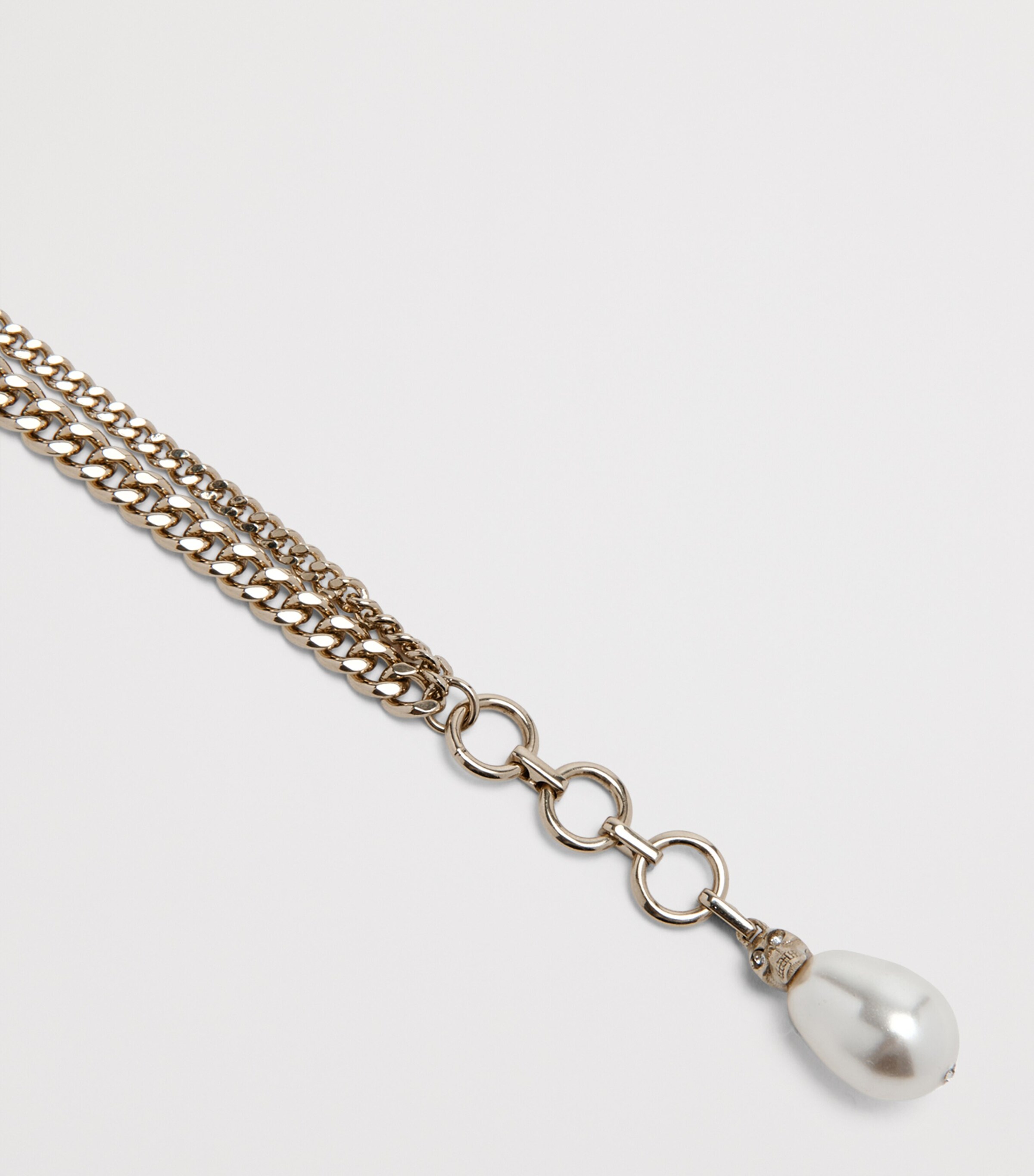 Crystal-Embellishment Skull Bracelet 1053 Image 3