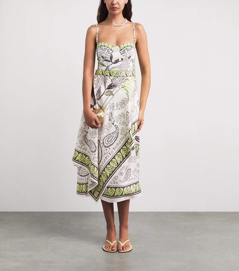 Printed Underwired Swimsuit 301/MINT COCKATOO Image 4