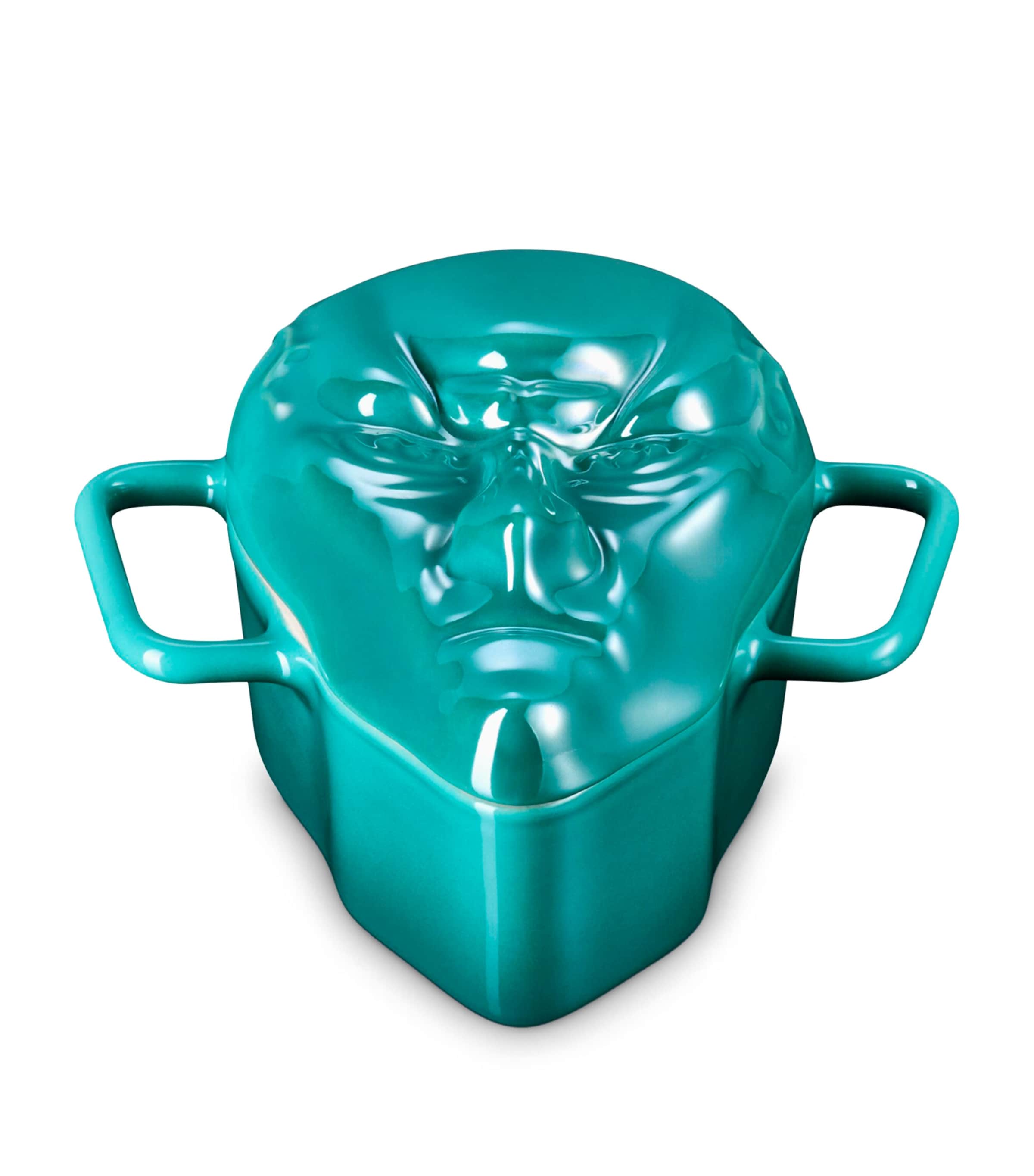 Le Creuset x Star Trek Balok Casserole Dish Blue Image 2