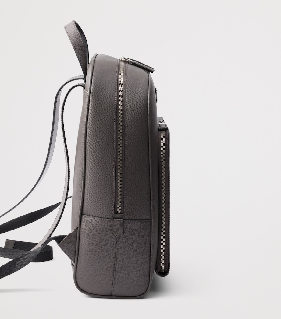 Saffiano Leather Backpack F03SG Image 5