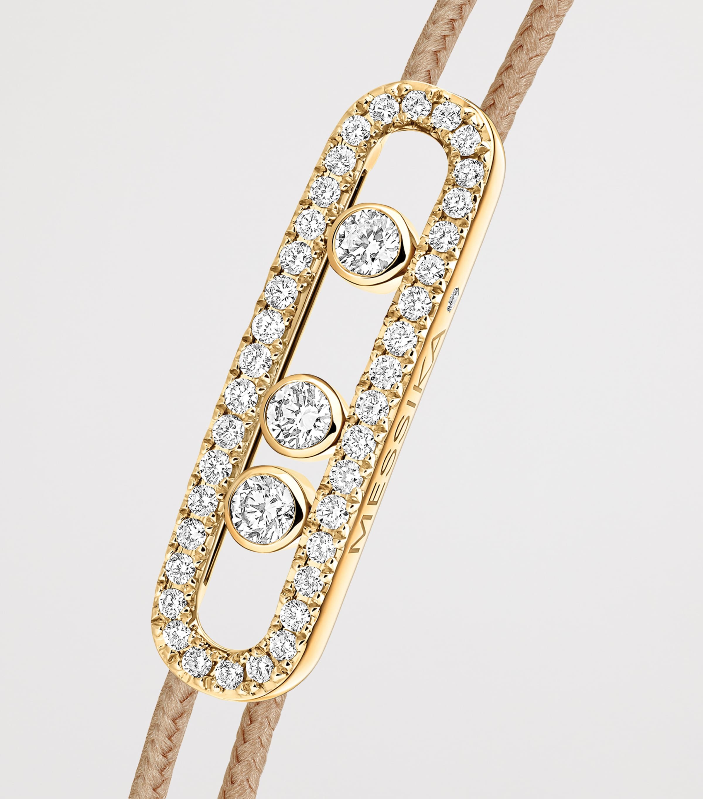 Messika Messika Care(s) Yellow Gold and Diamond Bracelet (0.26ct) Yellow Gold Image 3