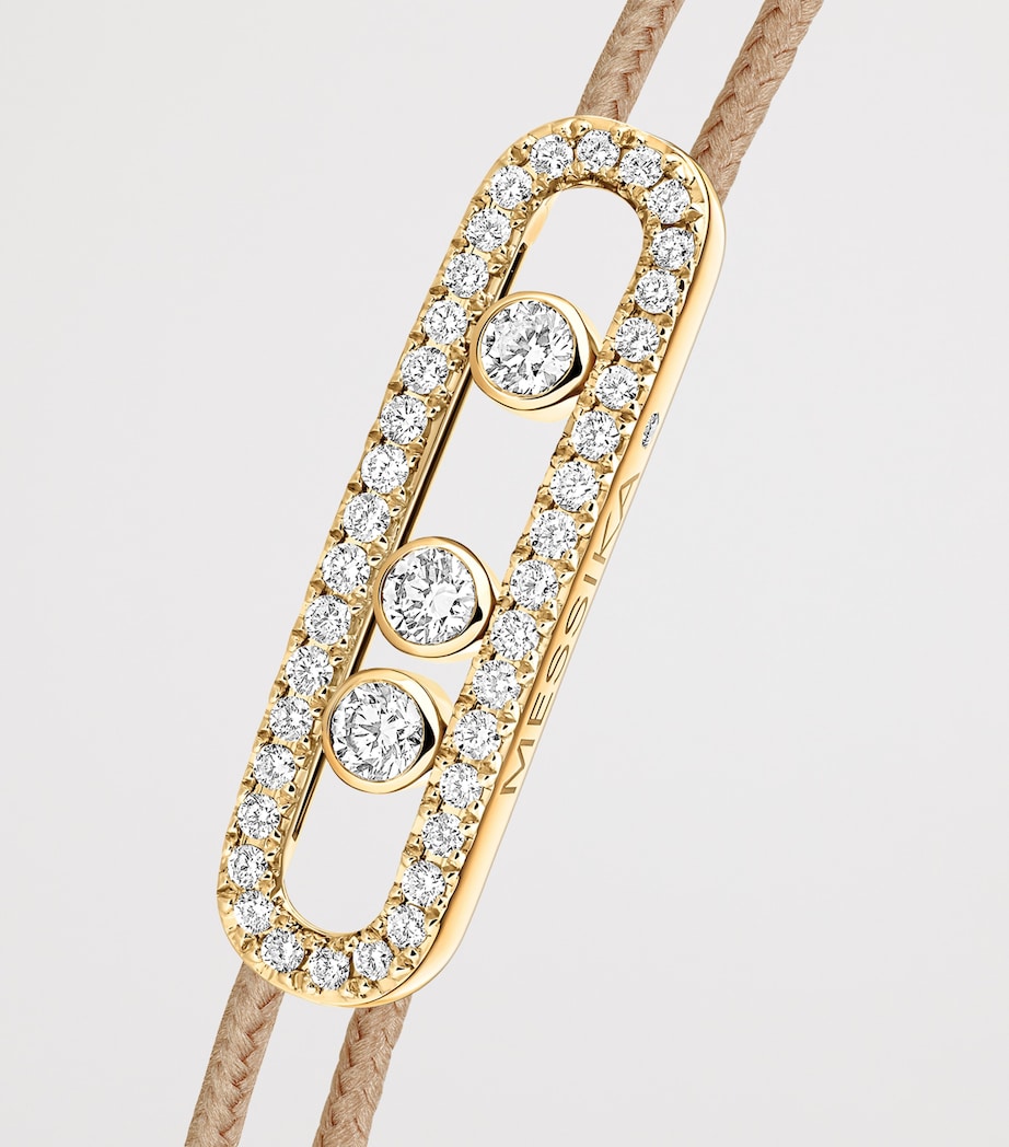 Messika Messika Care(s) Yellow Gold and Diamond Bracelet (0.26ct) Yellow Gold Image 3