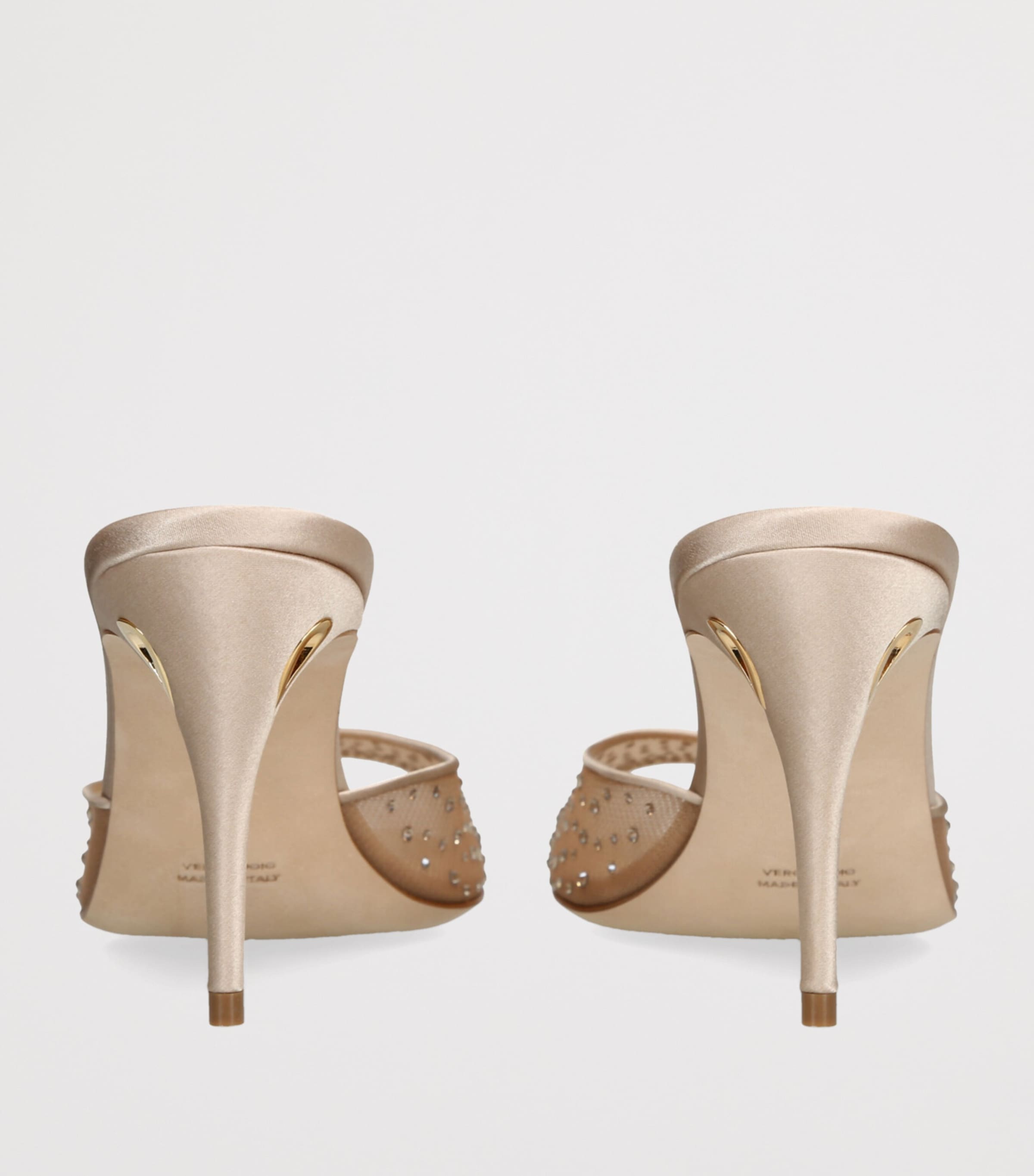 Embellished Guido Mules 85 CHAMPAGNE Image 2