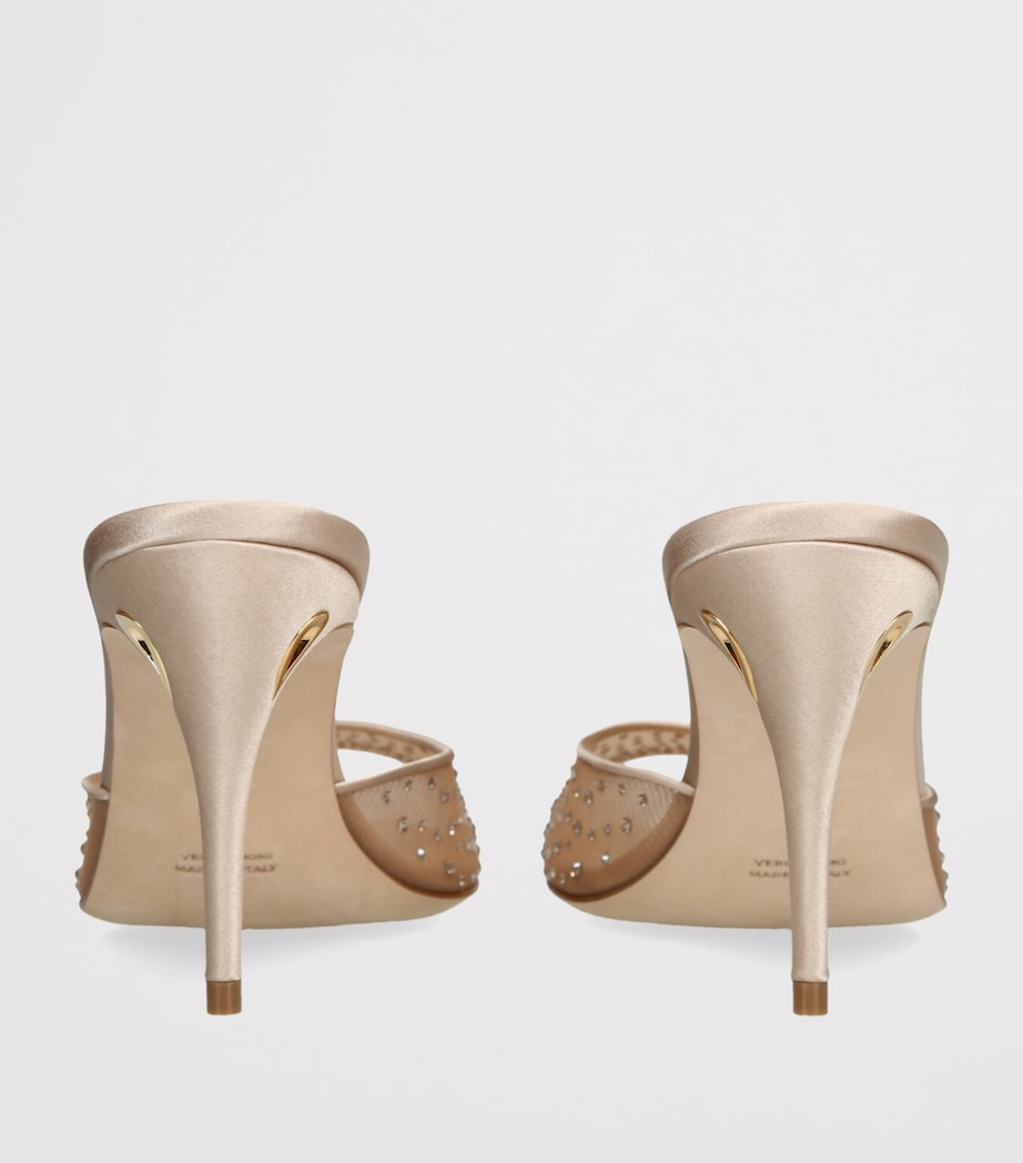 Embellished Guido Mules 85 CHAMPAGNE Image 2