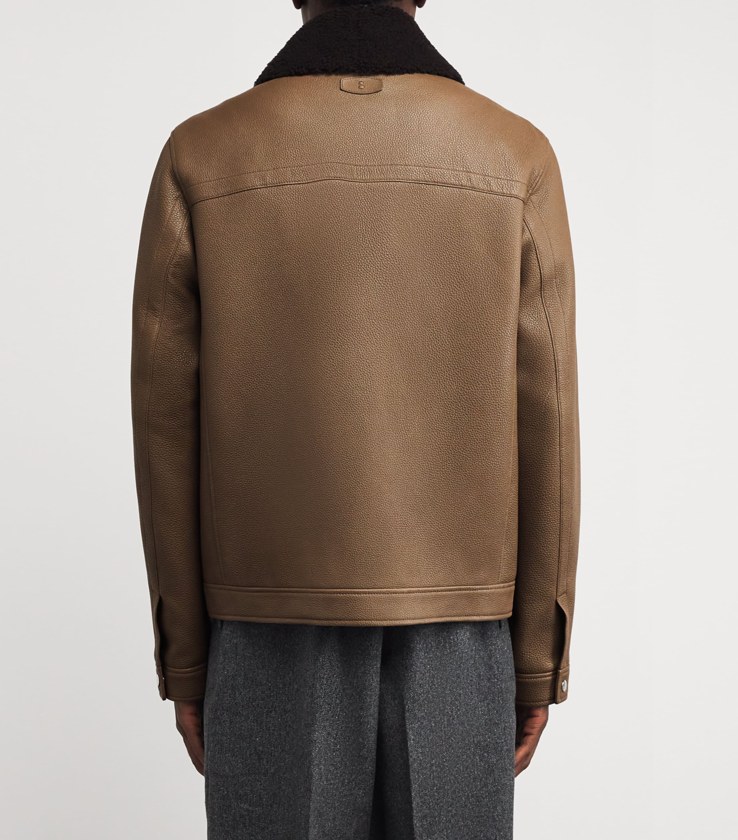 Deerskin Flight Jacket PELTRO Image 4