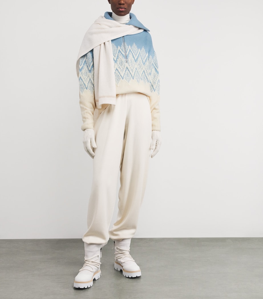 Quarter-Zip Hedda Sweater ASHLEY BLUE Image 2