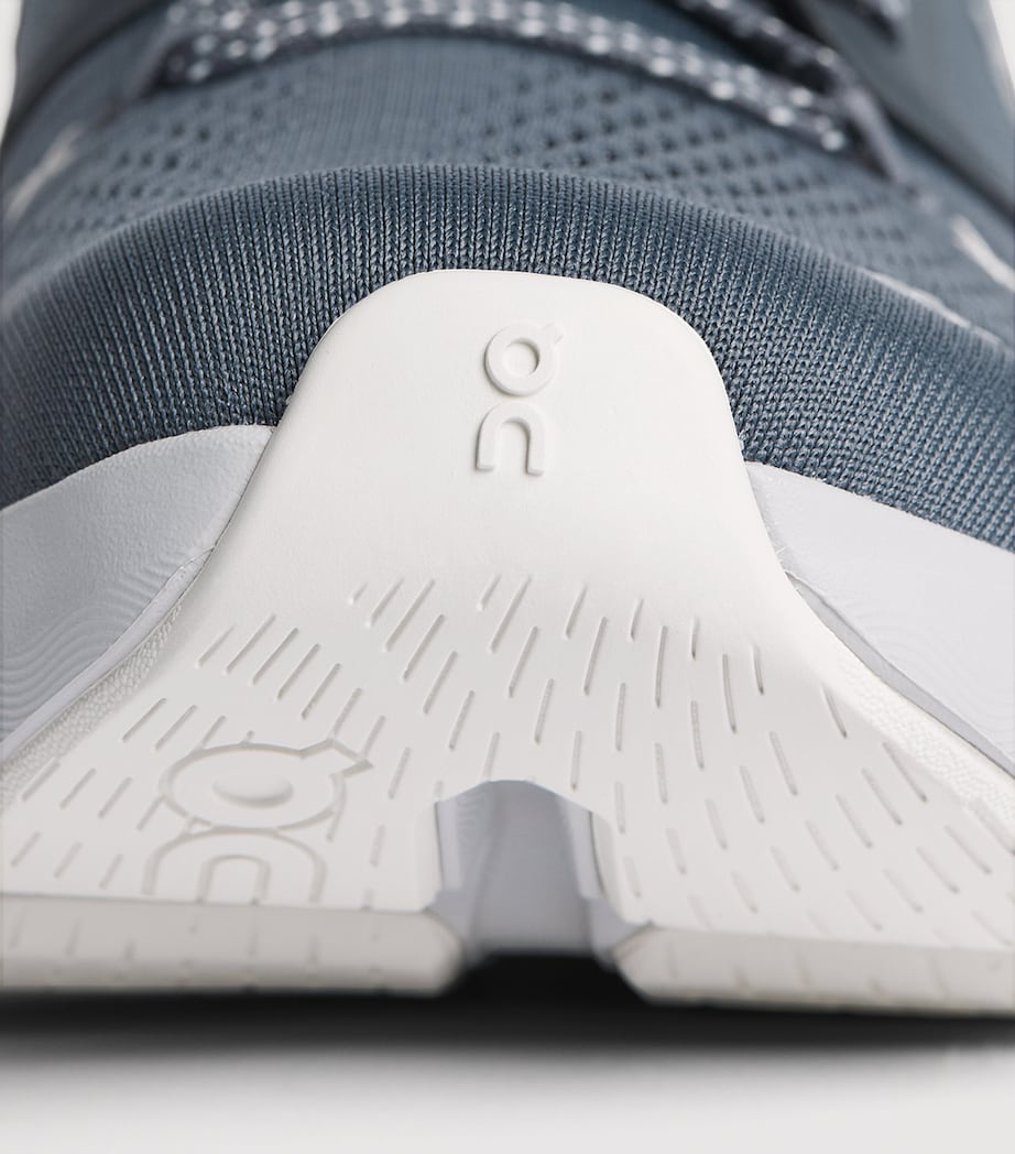 On Mens Cloud X 5 Trainers Navy | Glacier Image 7