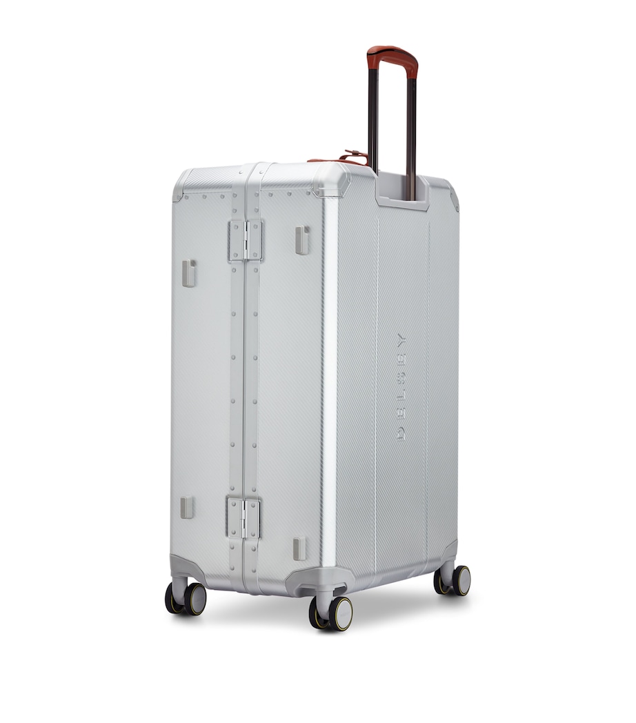 Delsey Hardside Check-In Suitcase (76cm) Silver Image 6