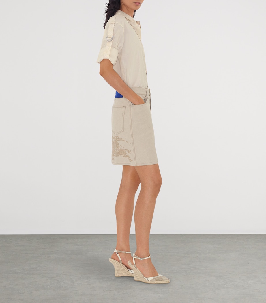 Silk-Blend Shirt OFF WHITE Image 3