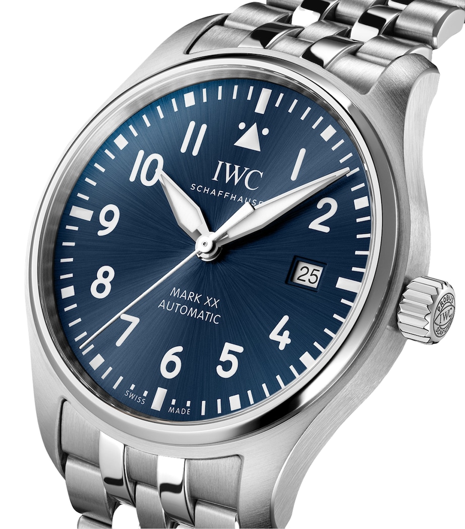 Stainless Steel Pilot's Mark XX Automatic Watch 40mm BLUE Image 4