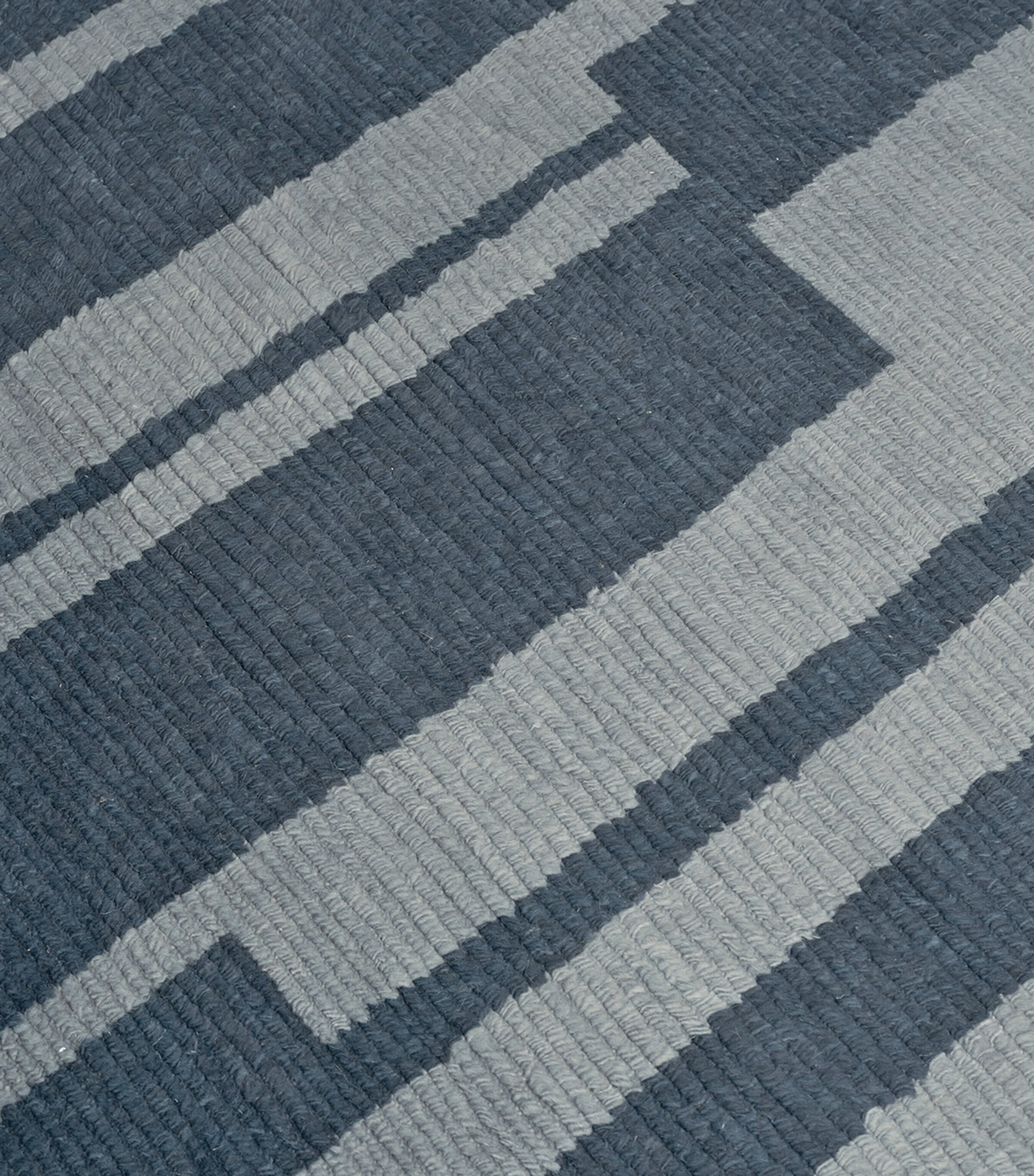 The Rug Company x Paul Smith Raster Rug (3.05m x 0.84m) Blue Image 3