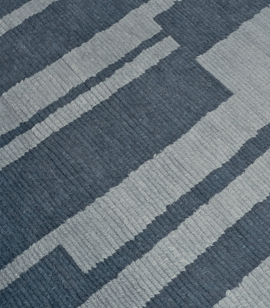 The Rug Company x Paul Smith Raster Rug (3.05m x 0.84m) Blue Image 3